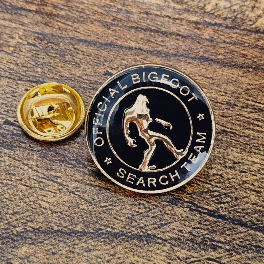 Official Bigfoot Search Team Enamel Lapel Pin - PatriotDepot.com