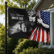 One Nation Under God Reveal Flag 3'x5' - PatriotDepot.com