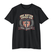 One Nation Under God T-Shirt — Faithful Fearless Free - PatriotDepot.com