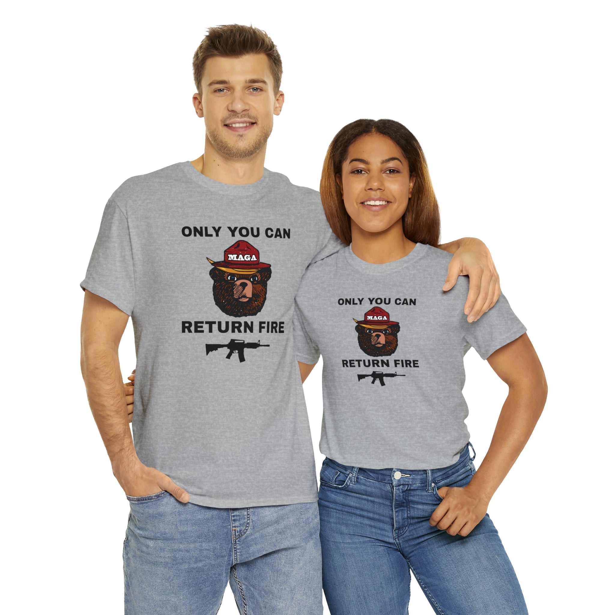 Only You Can Return Fire Unisex T-Shirt - PatriotDepot.com