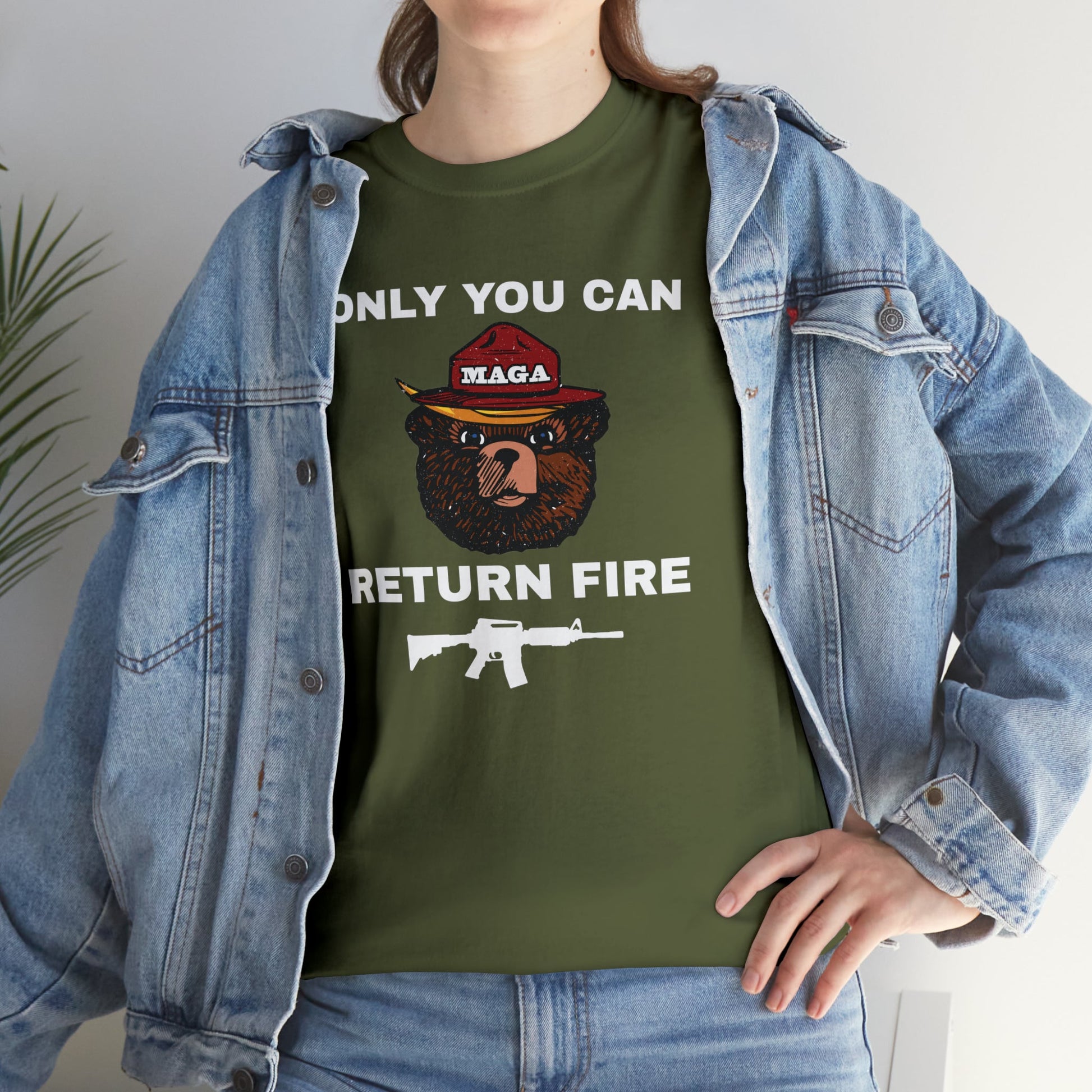 Only You Can Return Fire Unisex T-Shirt - PatriotDepot.com