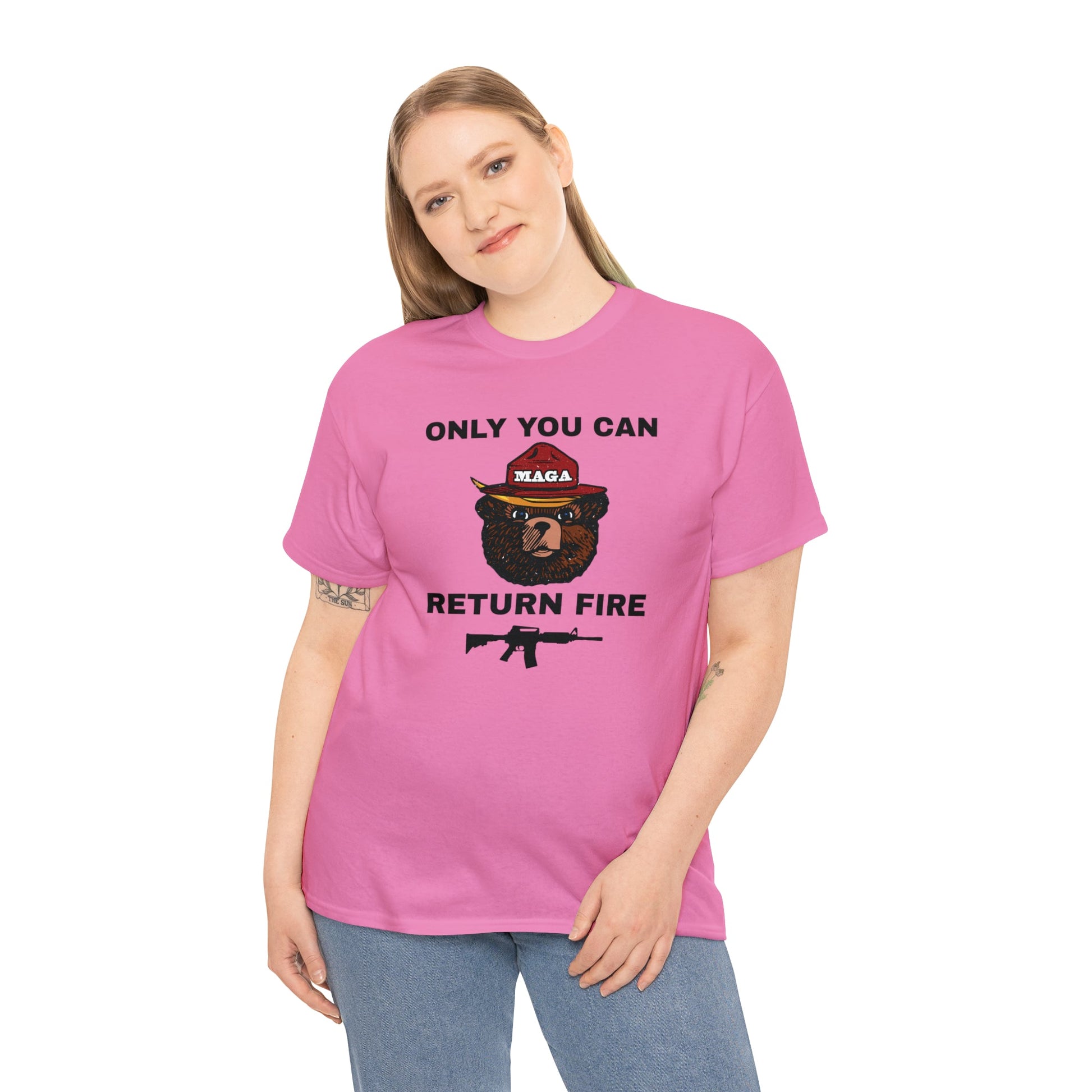 Only You Can Return Fire Unisex T-Shirt - PatriotDepot.com