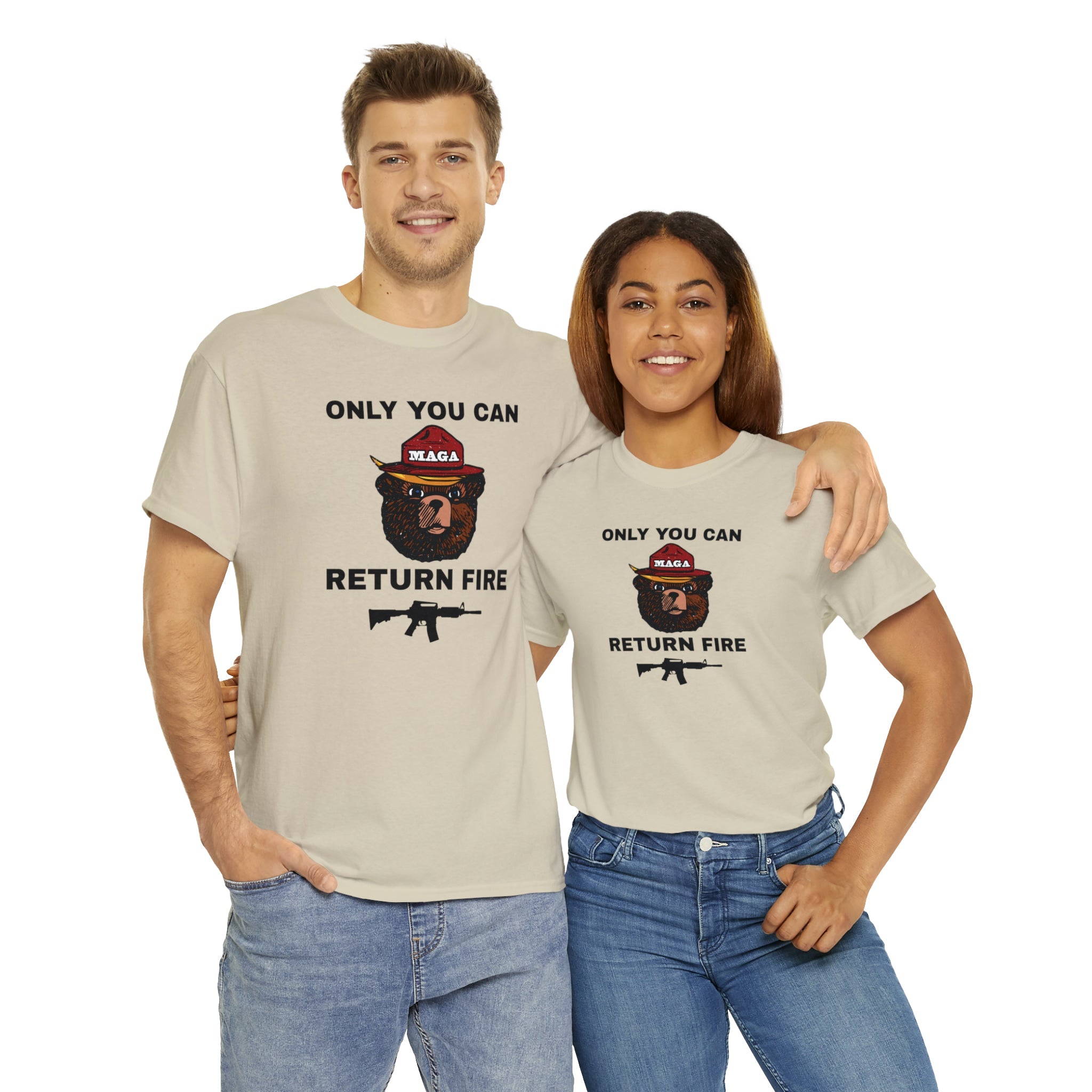 Only You Can Return Fire Unisex T-Shirt - PatriotDepot.com