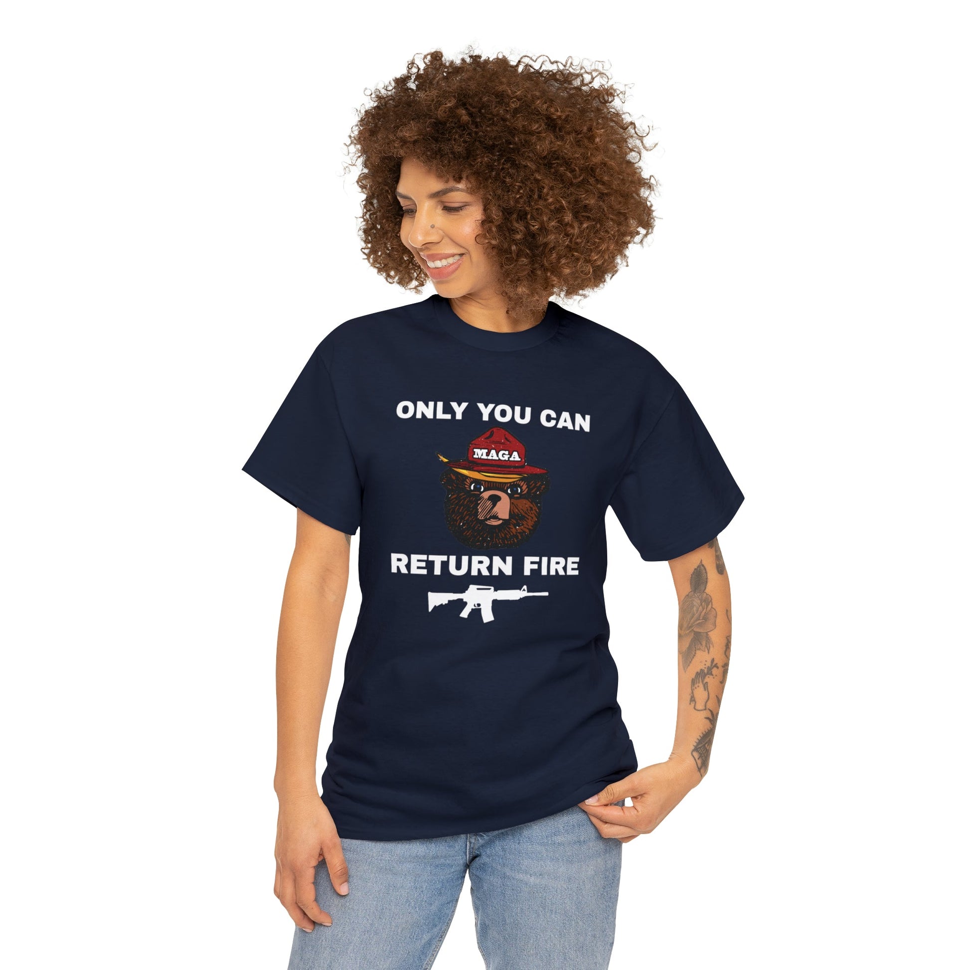 Only You Can Return Fire Unisex T-Shirt - PatriotDepot.com