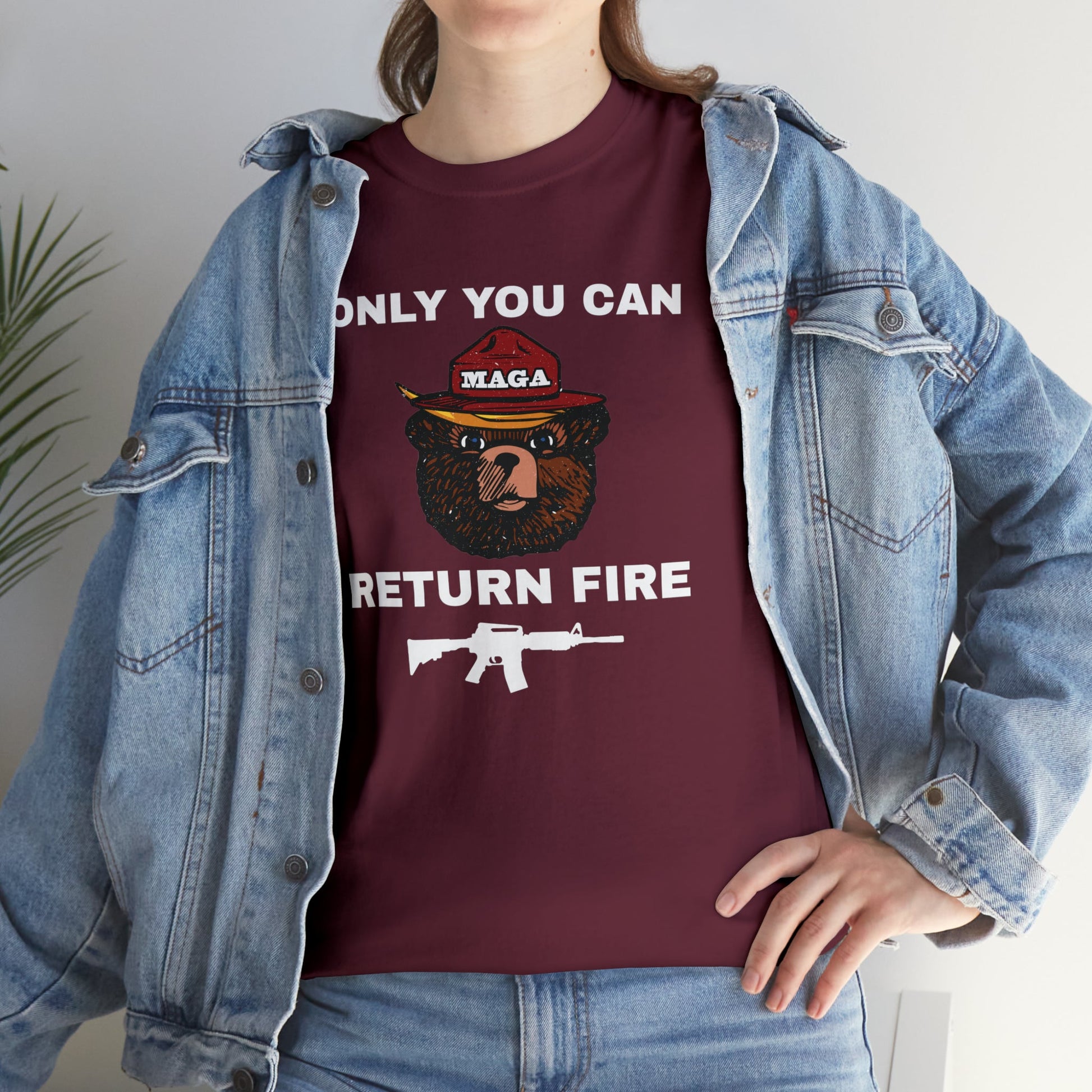 Only You Can Return Fire Unisex T-Shirt - PatriotDepot.com