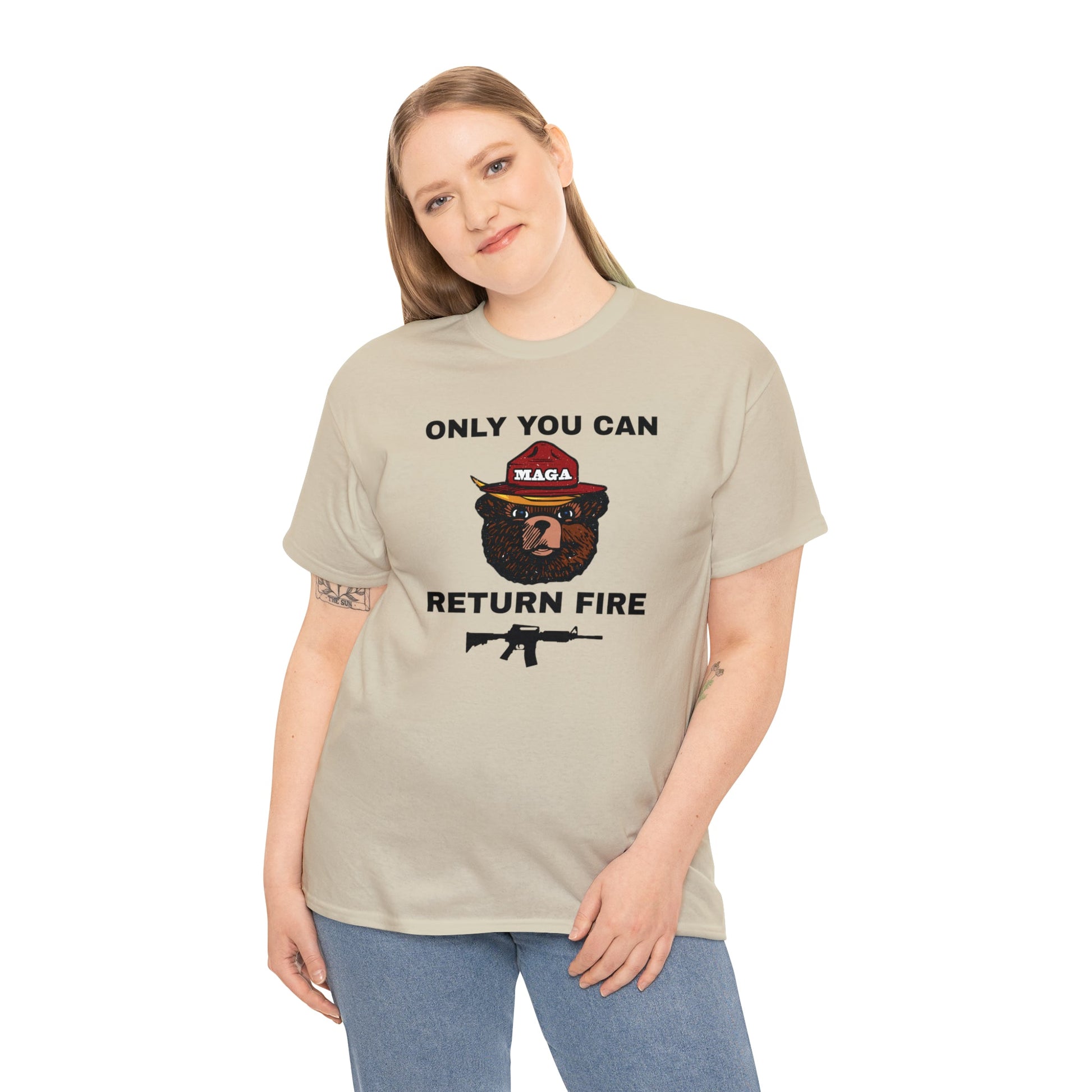 Only You Can Return Fire Unisex T-Shirt - PatriotDepot.com