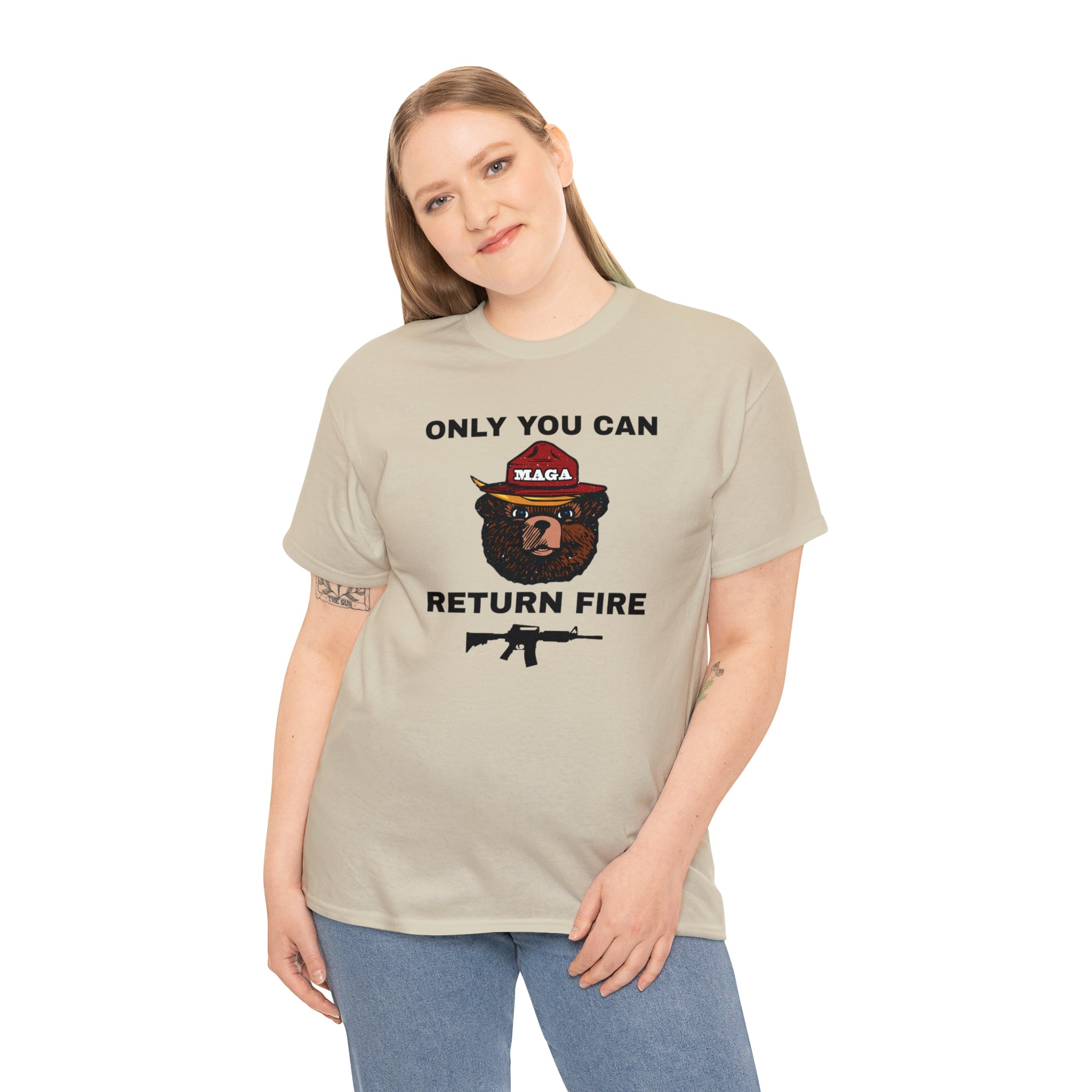 Only You Can Return Fire Unisex T-Shirt - PatriotDepot.com