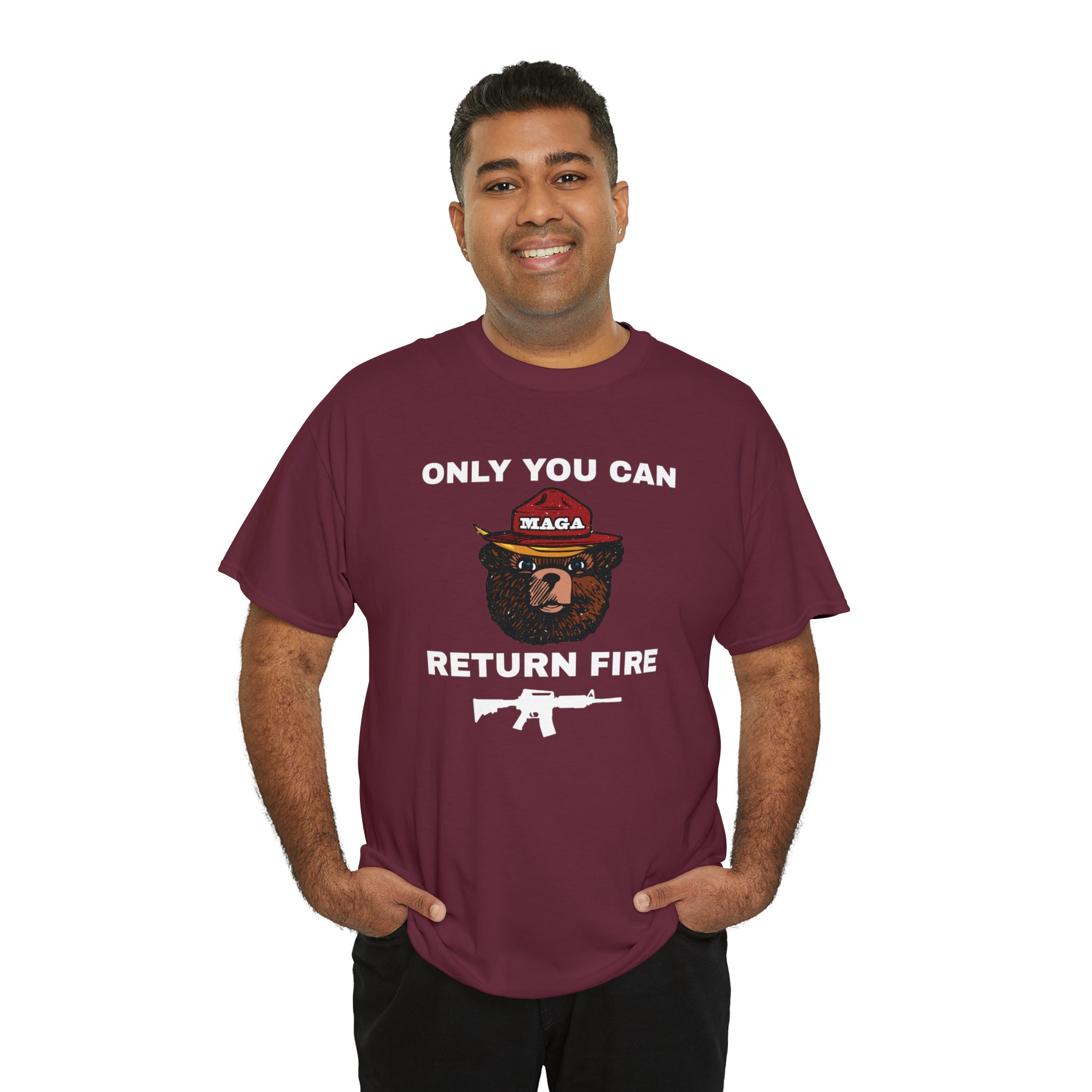 Only You Can Return Fire Unisex T-Shirt - PatriotDepot.com