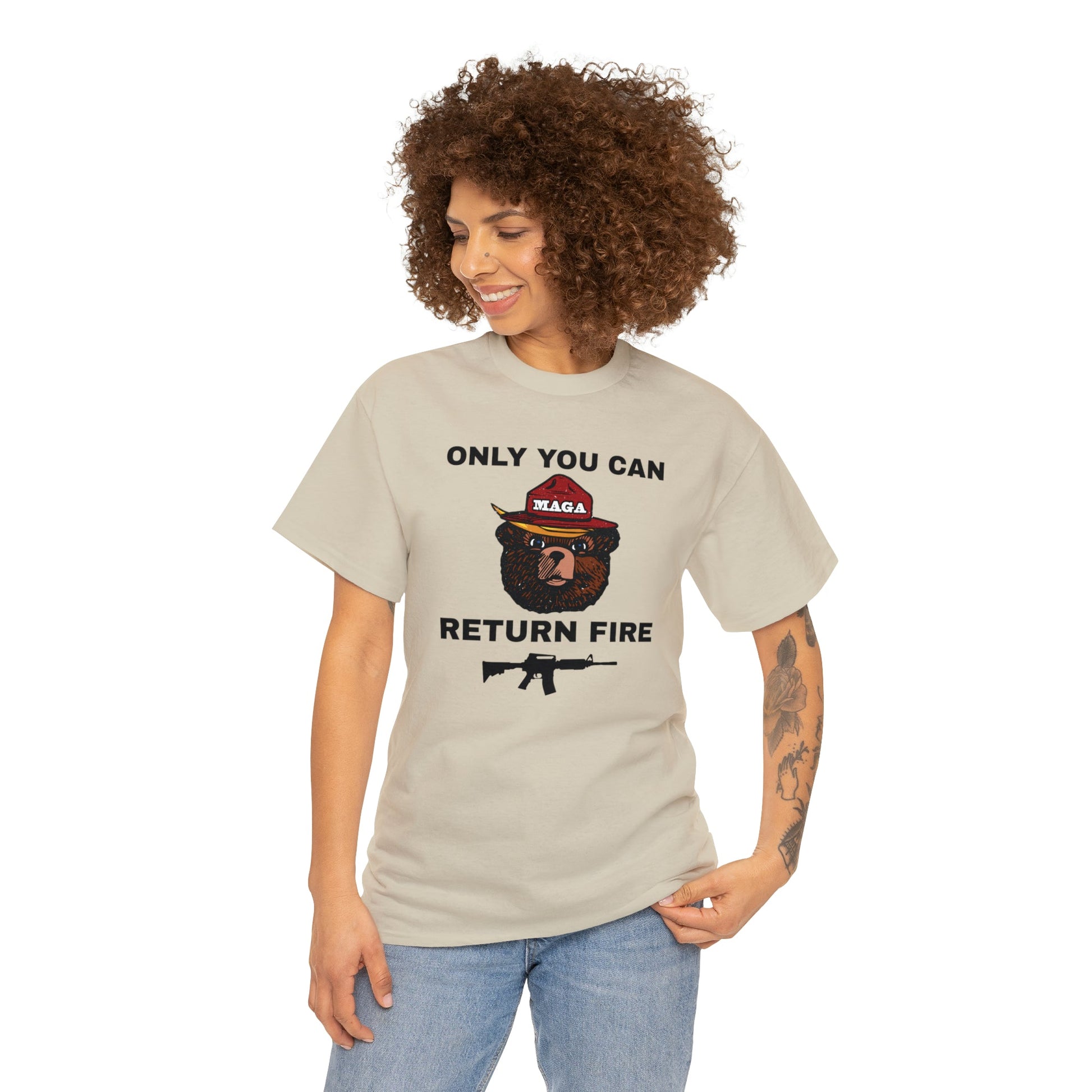 Only You Can Return Fire Unisex T-Shirt - PatriotDepot.com