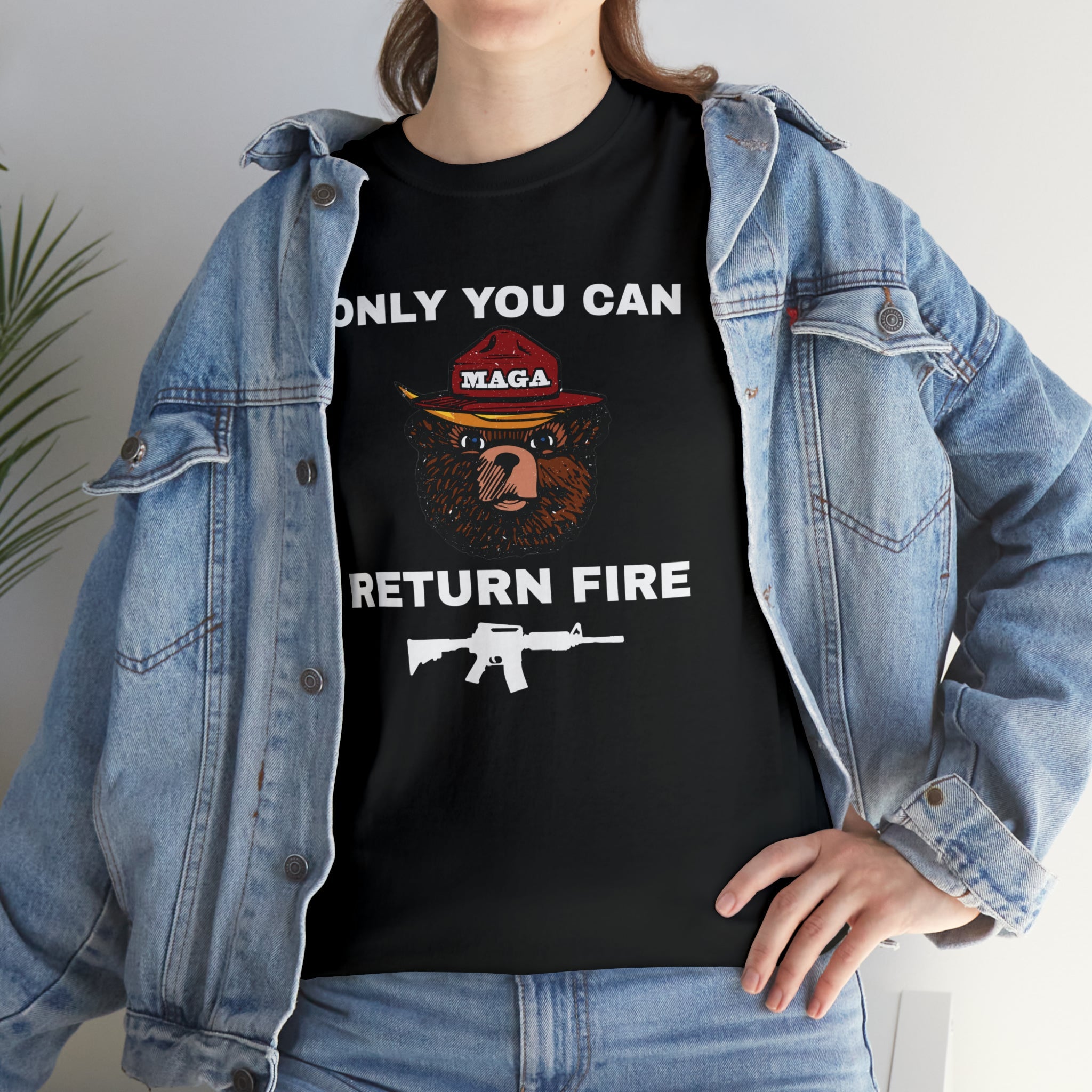 Only You Can Return Fire Unisex T-Shirt - PatriotDepot.com