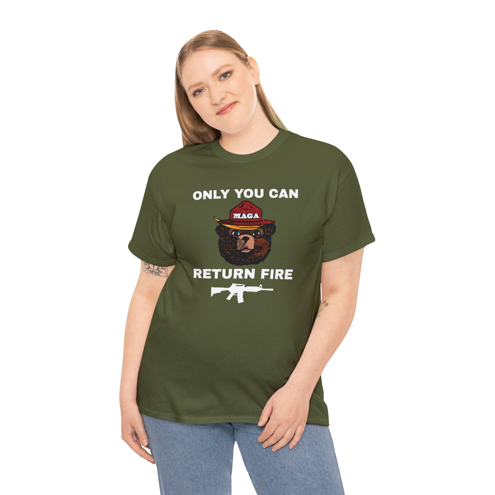 Only You Can Return Fire Unisex T-Shirt - PatriotDepot.com