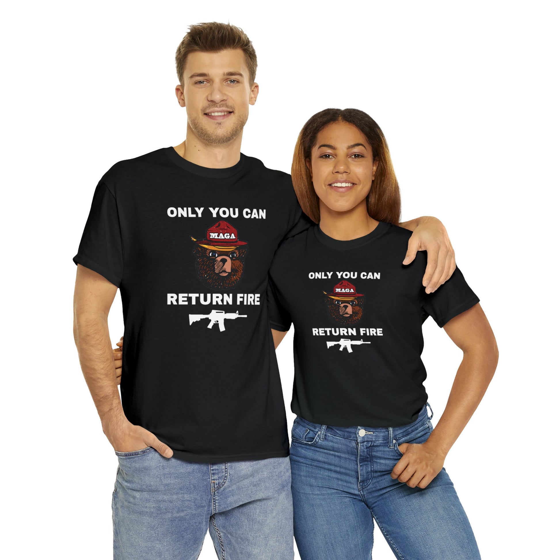 Only You Can Return Fire Unisex T-Shirt - PatriotDepot.com