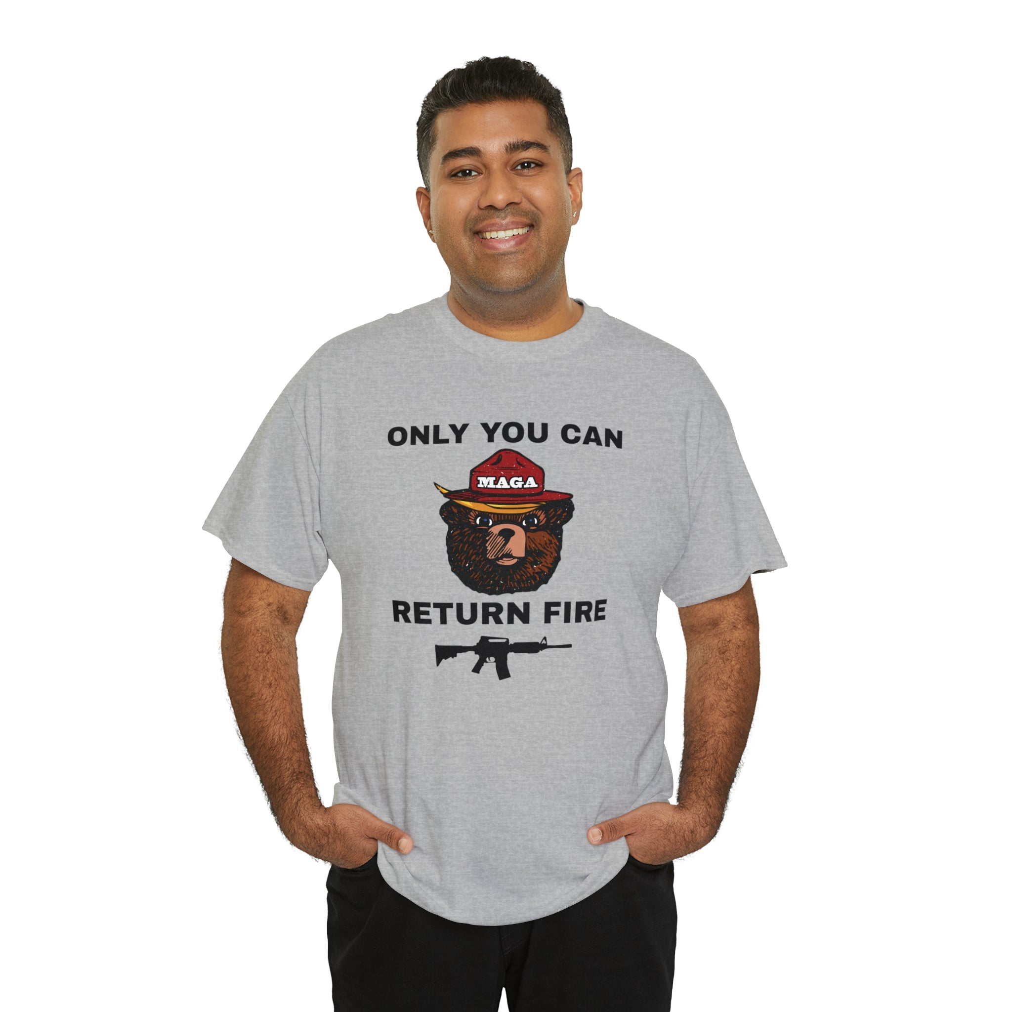 Only You Can Return Fire Unisex T-Shirt - PatriotDepot.com