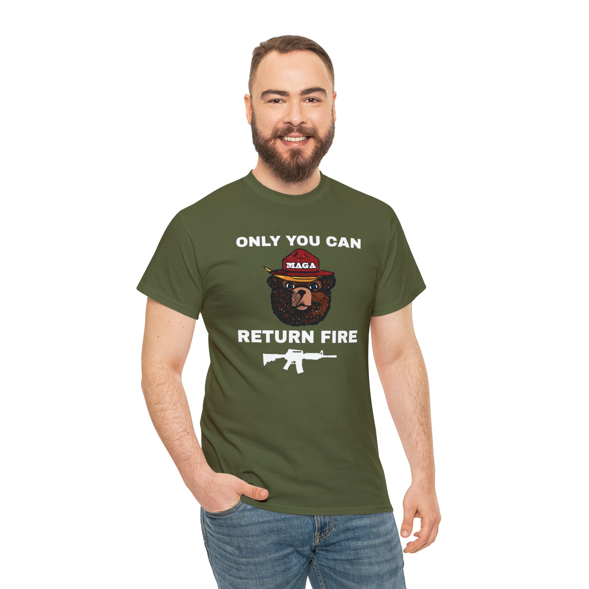 Only You Can Return Fire Unisex T-Shirt - PatriotDepot.com