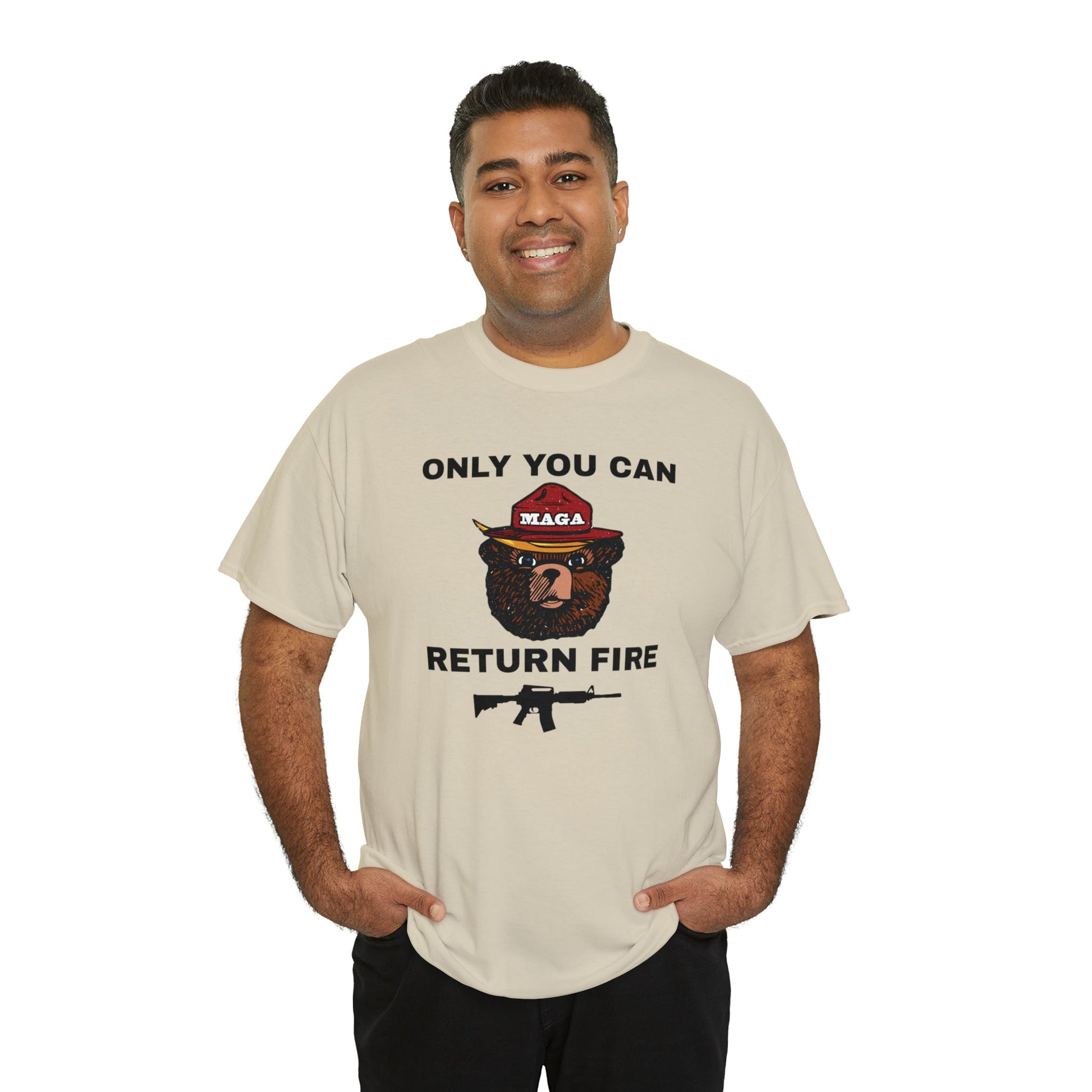 Only You Can Return Fire Unisex T-Shirt - PatriotDepot.com