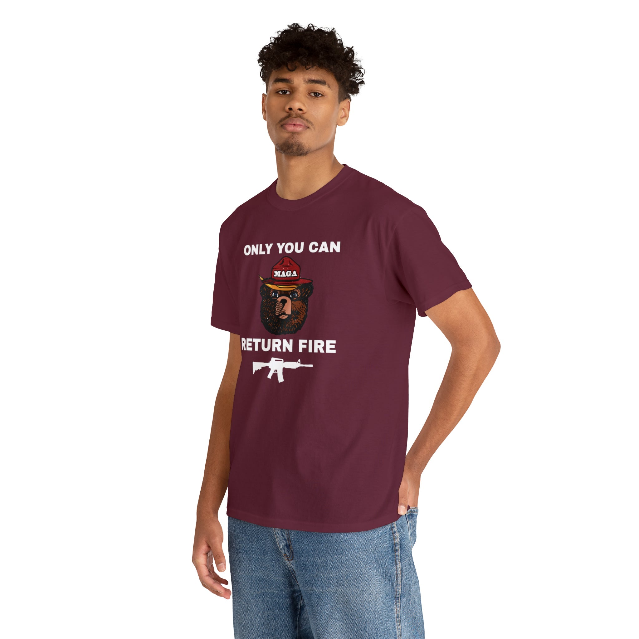 Only You Can Return Fire Unisex T-Shirt - PatriotDepot.com