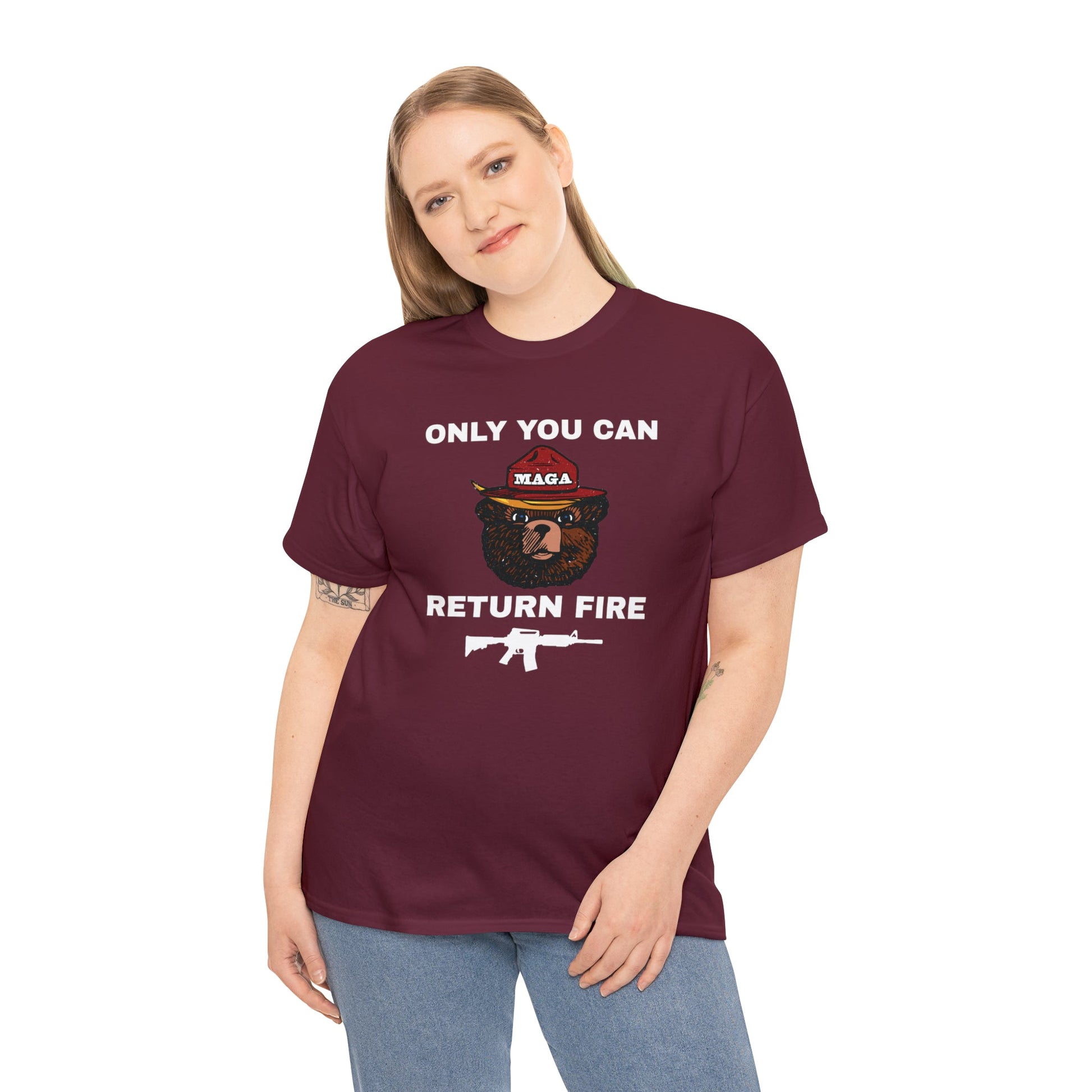 Only You Can Return Fire Unisex T-Shirt - PatriotDepot.com