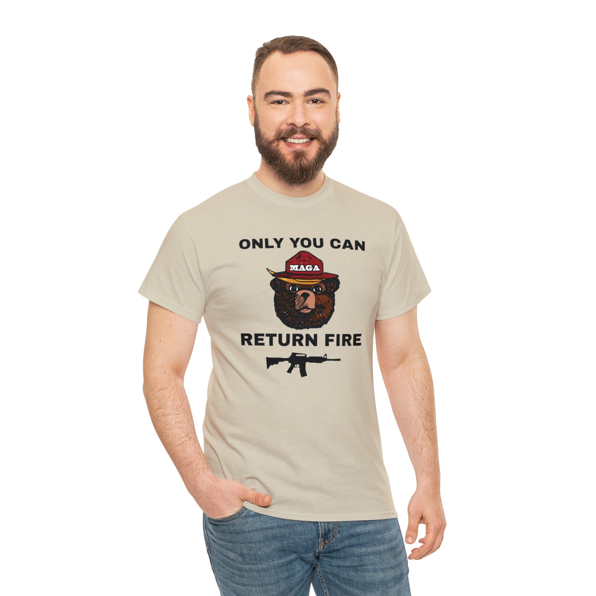 Only You Can Return Fire Unisex T-Shirt - PatriotDepot.com