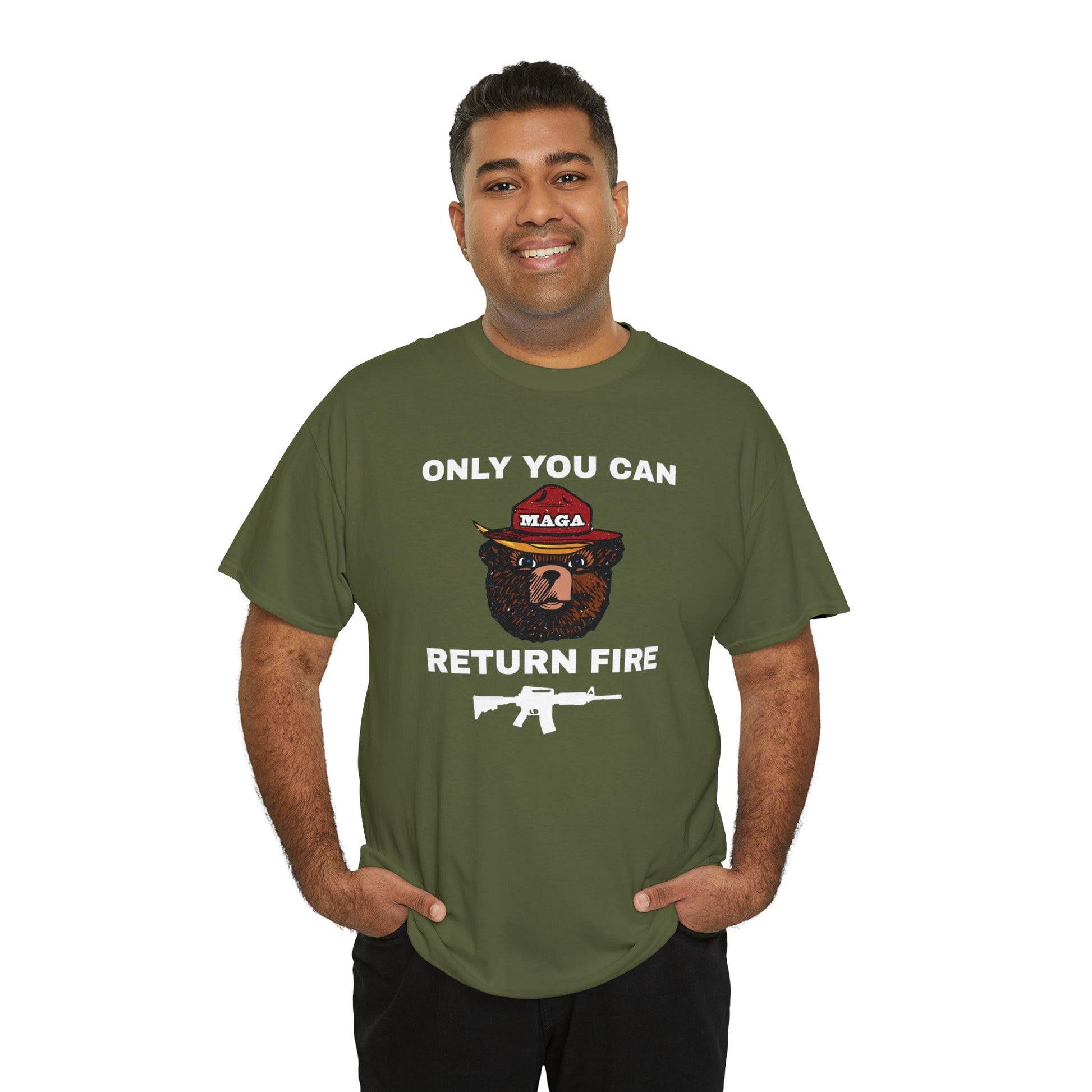 Only You Can Return Fire Unisex T-Shirt - PatriotDepot.com