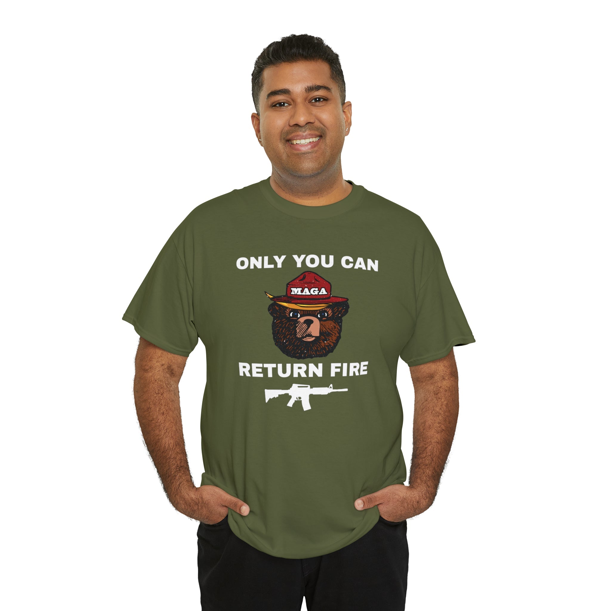 Only You Can Return Fire Unisex T-Shirt - PatriotDepot.com