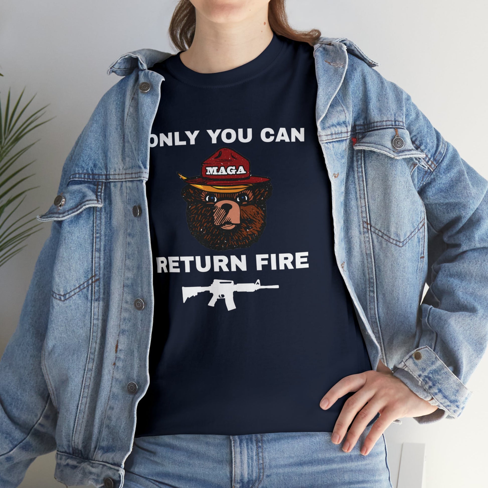 Only You Can Return Fire Unisex T-Shirt - PatriotDepot.com