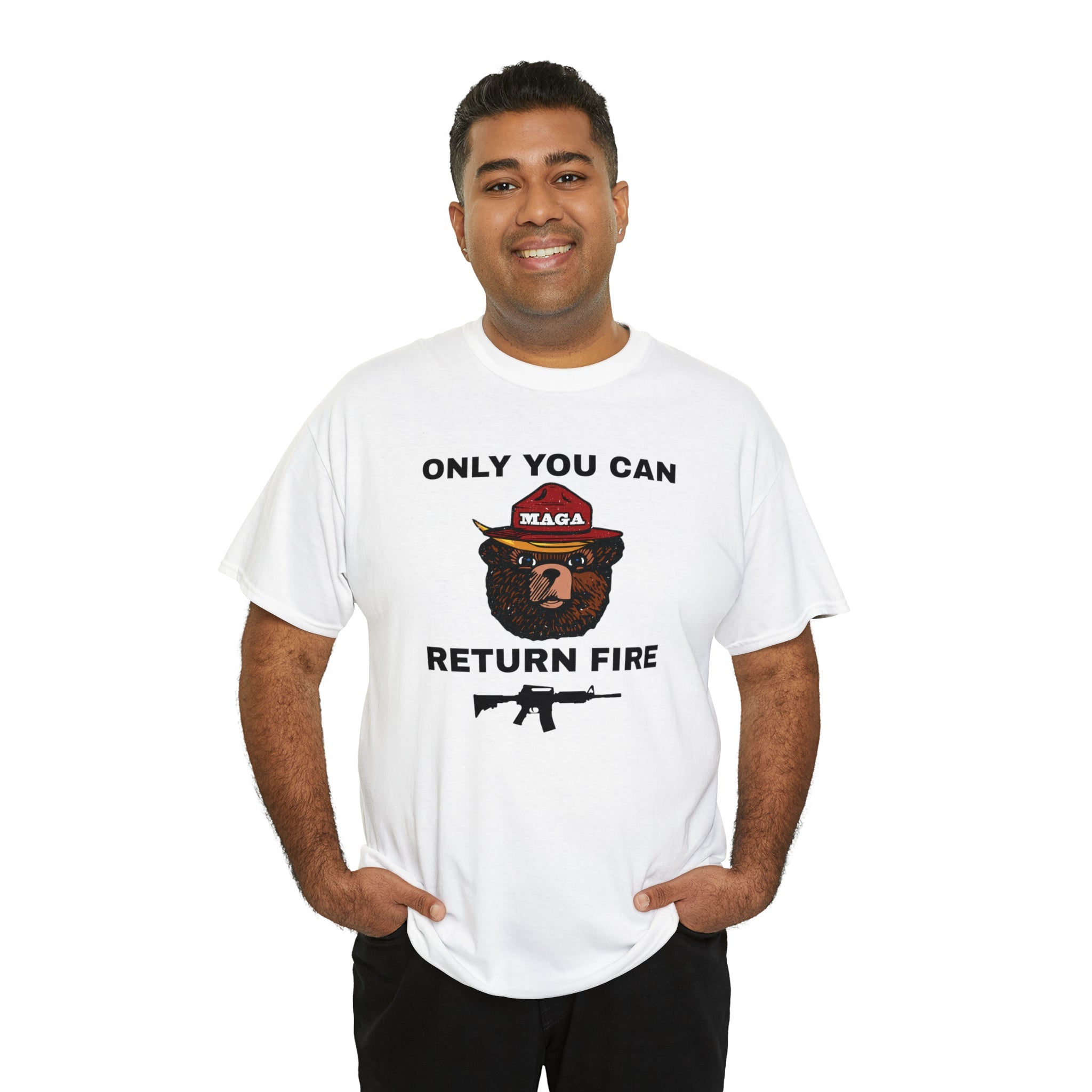Only You Can Return Fire Unisex T-Shirt - PatriotDepot.com