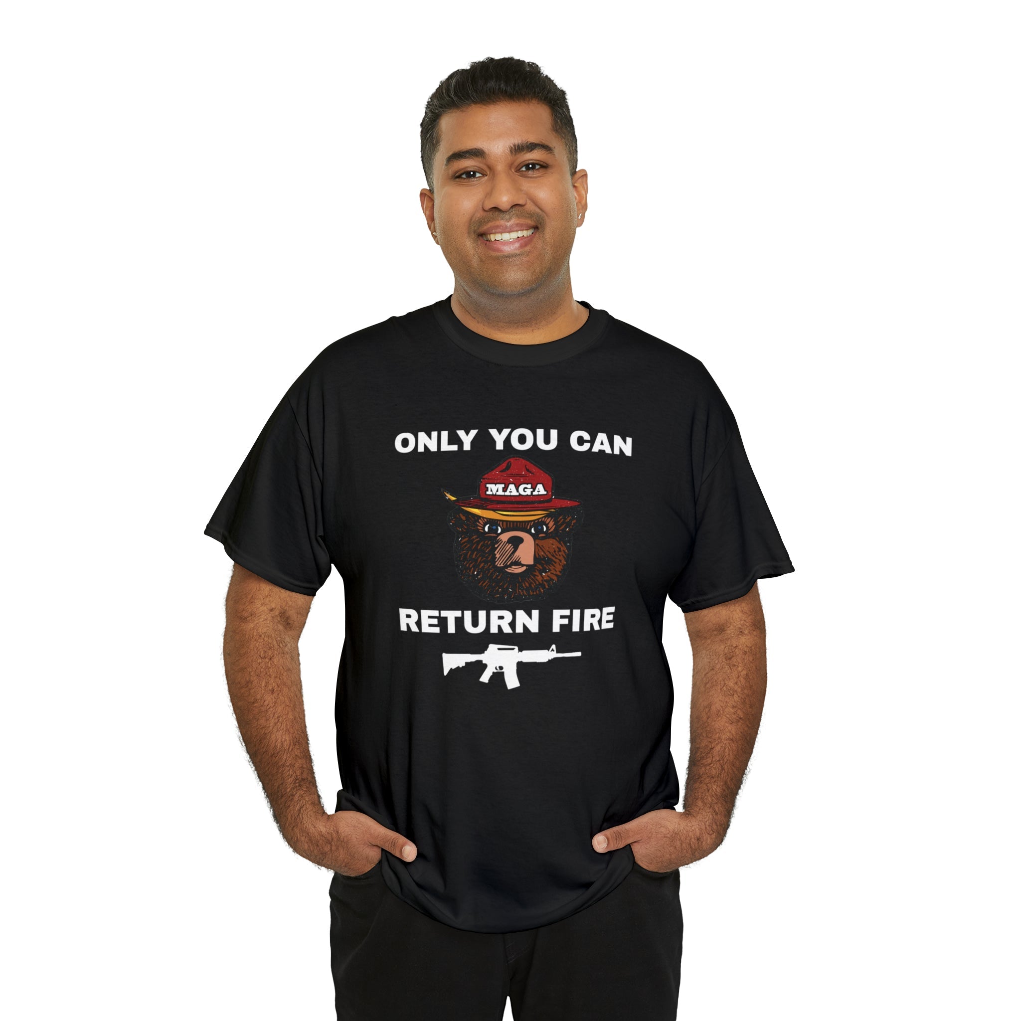 Only You Can Return Fire Unisex T-Shirt - PatriotDepot.com