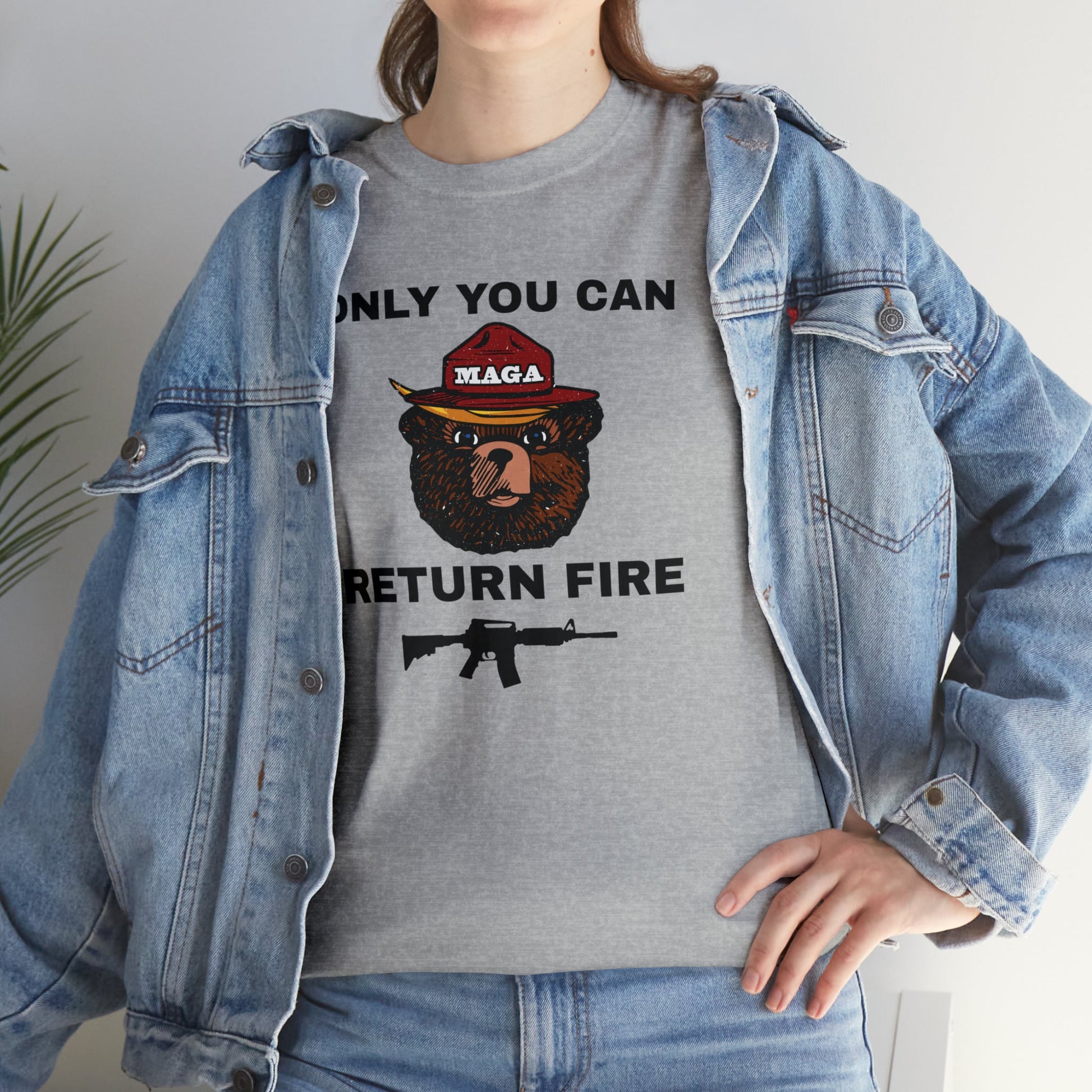 Only You Can Return Fire Unisex T-Shirt - PatriotDepot.com