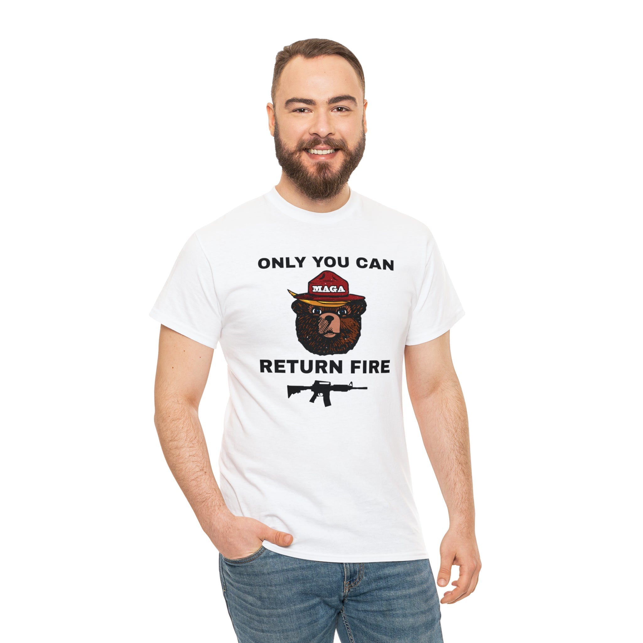 Only You Can Return Fire Unisex T-Shirt - PatriotDepot.com