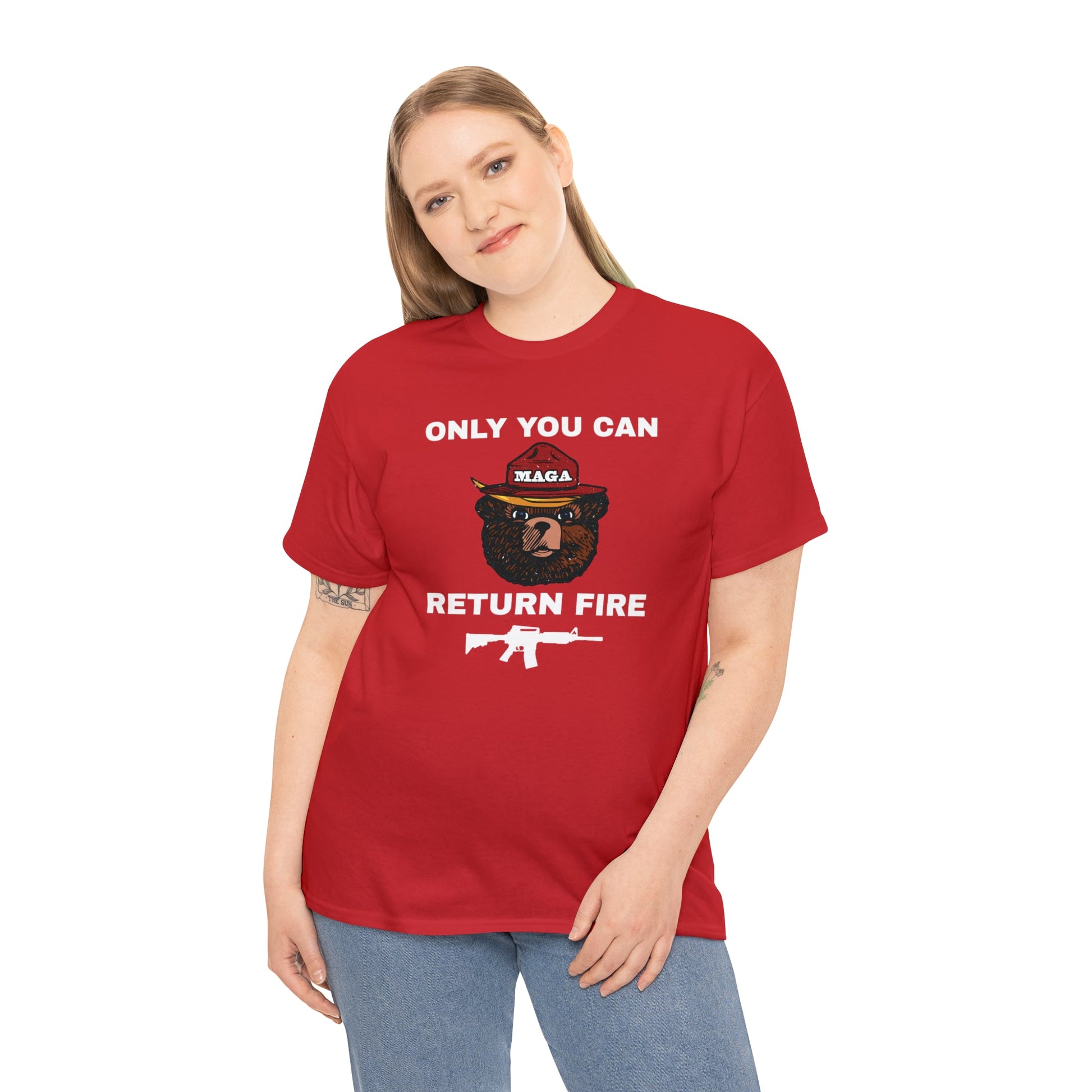 Only You Can Return Fire Unisex T-Shirt - PatriotDepot.com