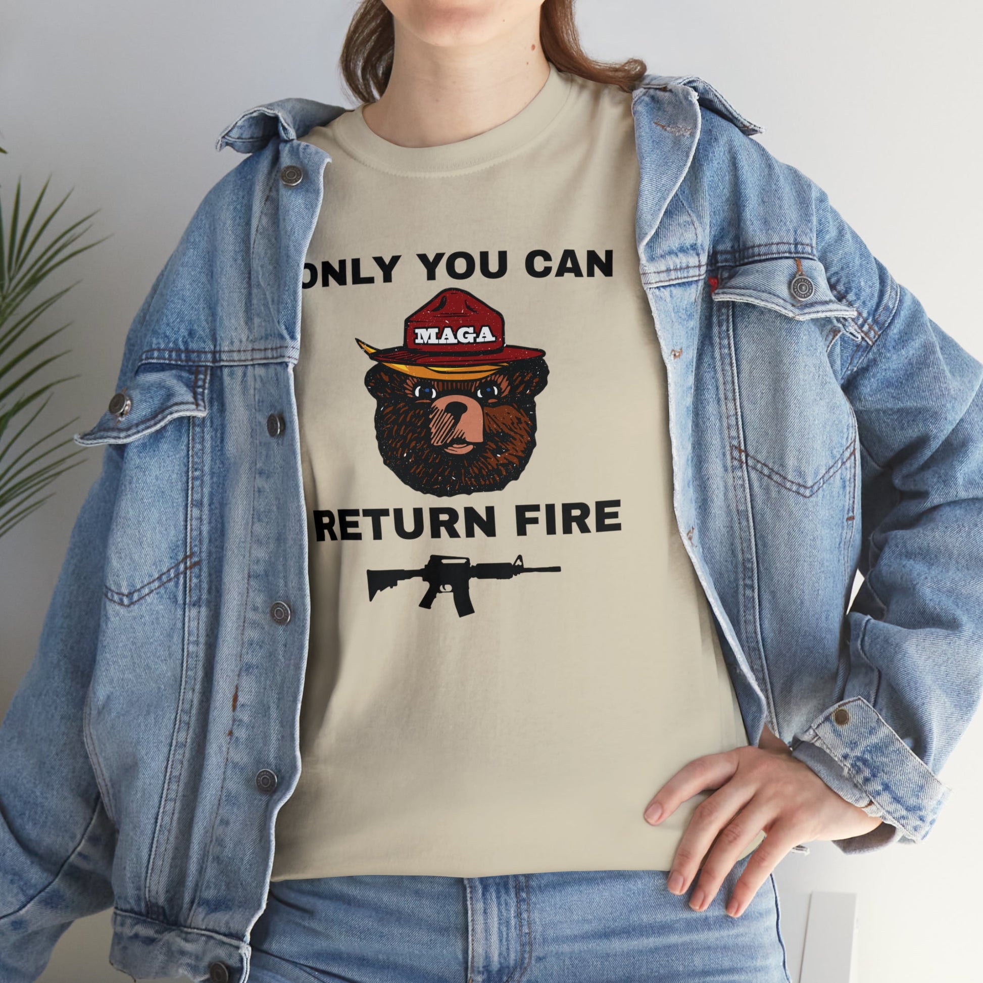 Only You Can Return Fire Unisex T-Shirt - PatriotDepot.com