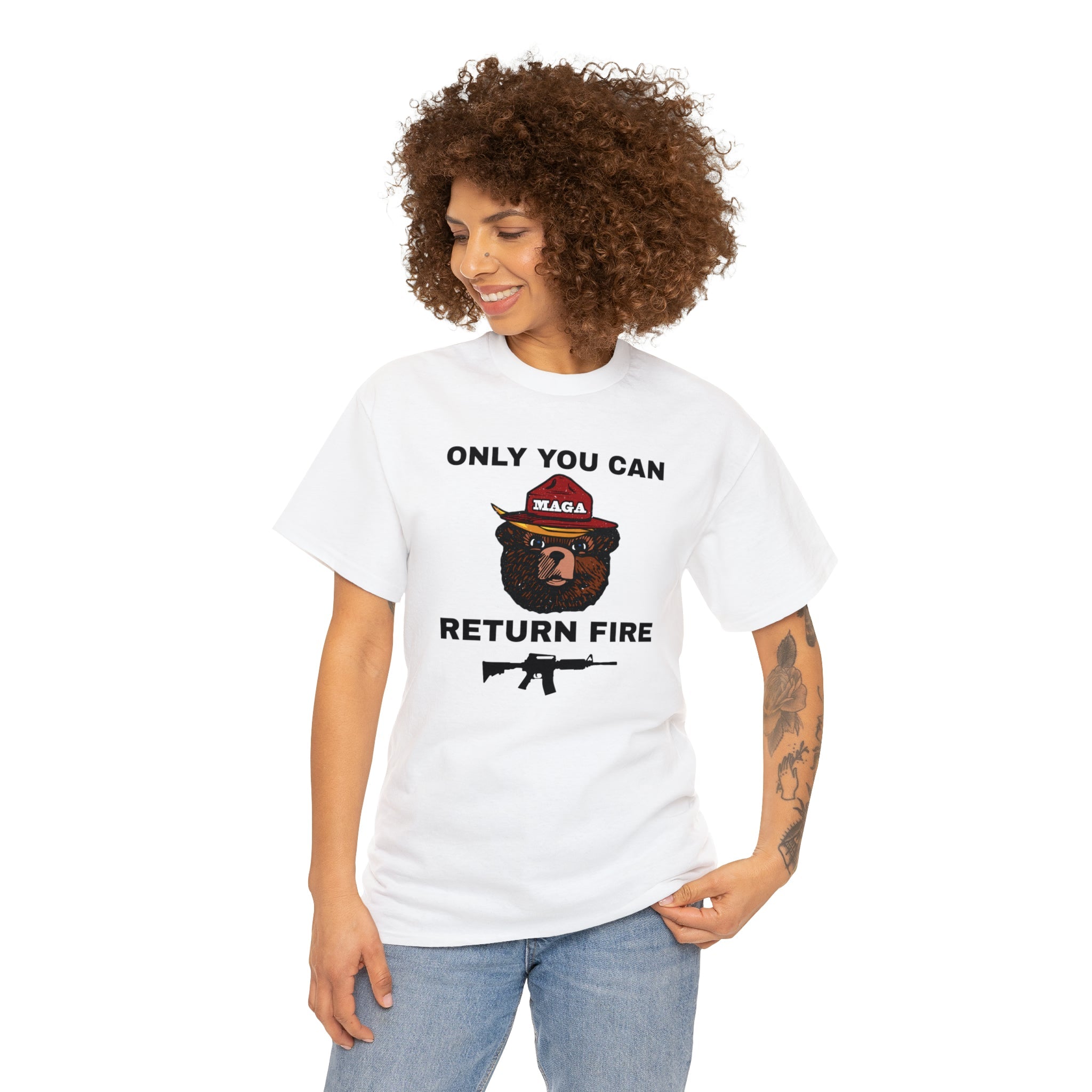 Only You Can Return Fire Unisex T-Shirt - PatriotDepot.com
