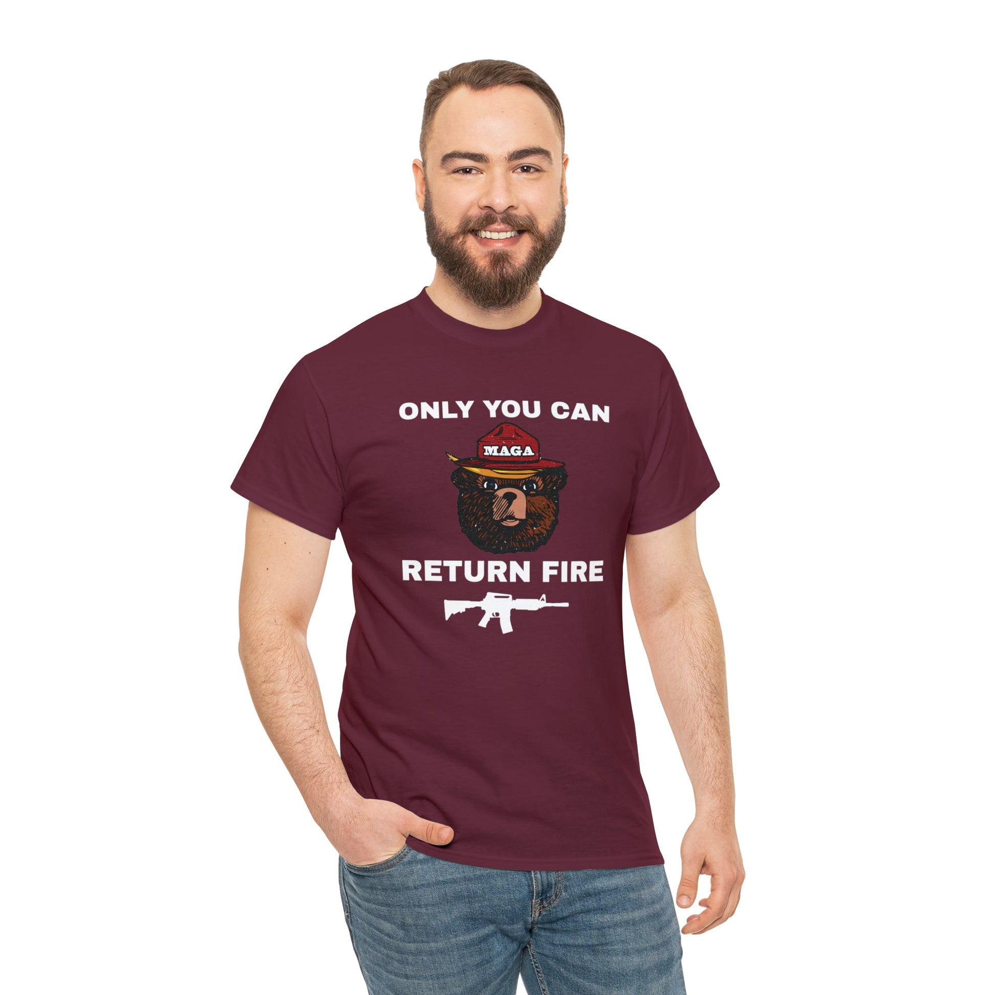 Only You Can Return Fire Unisex T-Shirt - PatriotDepot.com