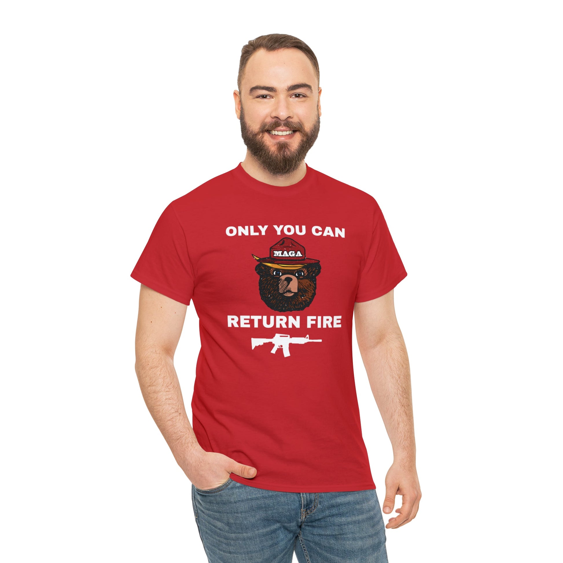 Only You Can Return Fire Unisex T-Shirt - PatriotDepot.com