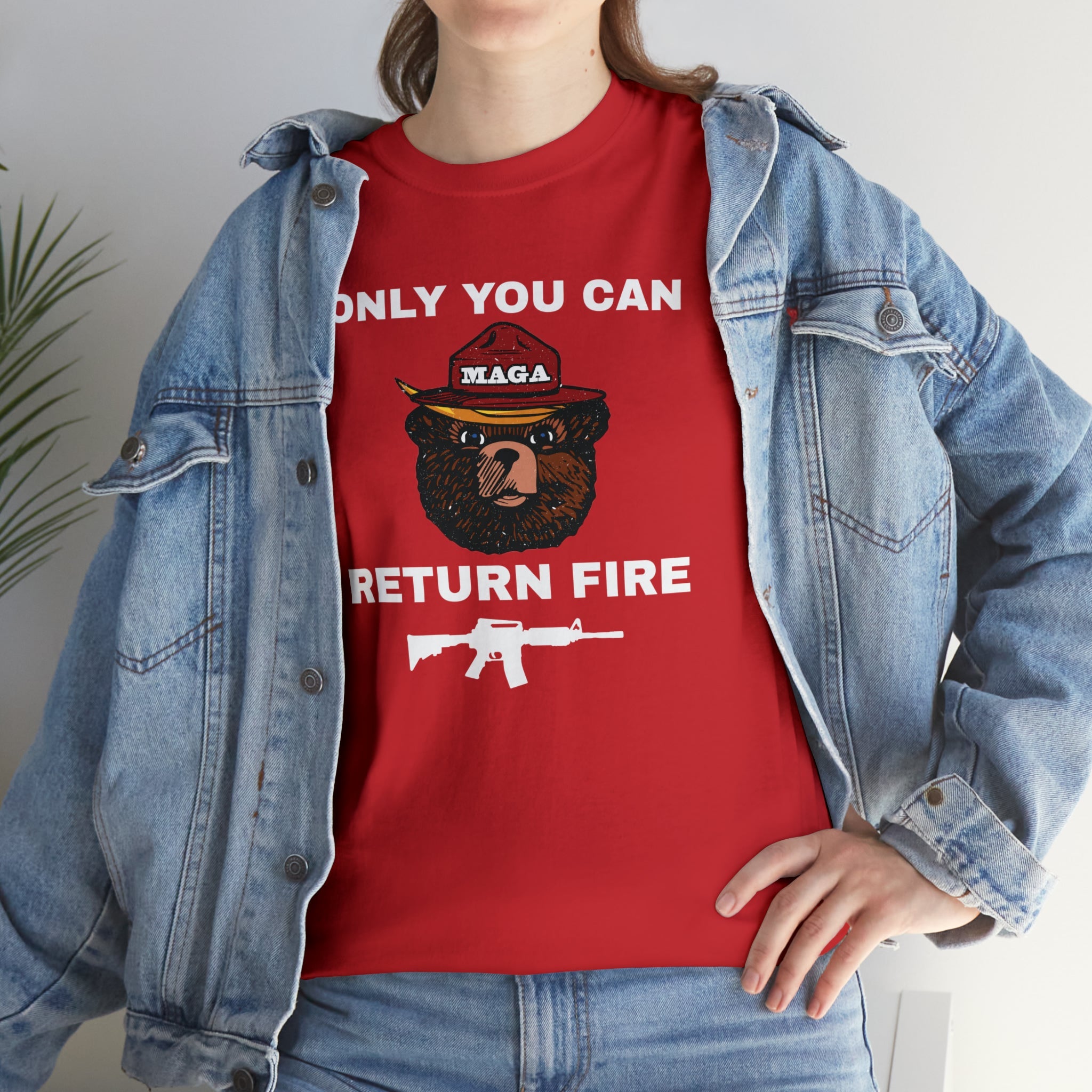 Only You Can Return Fire Unisex T-Shirt - PatriotDepot.com