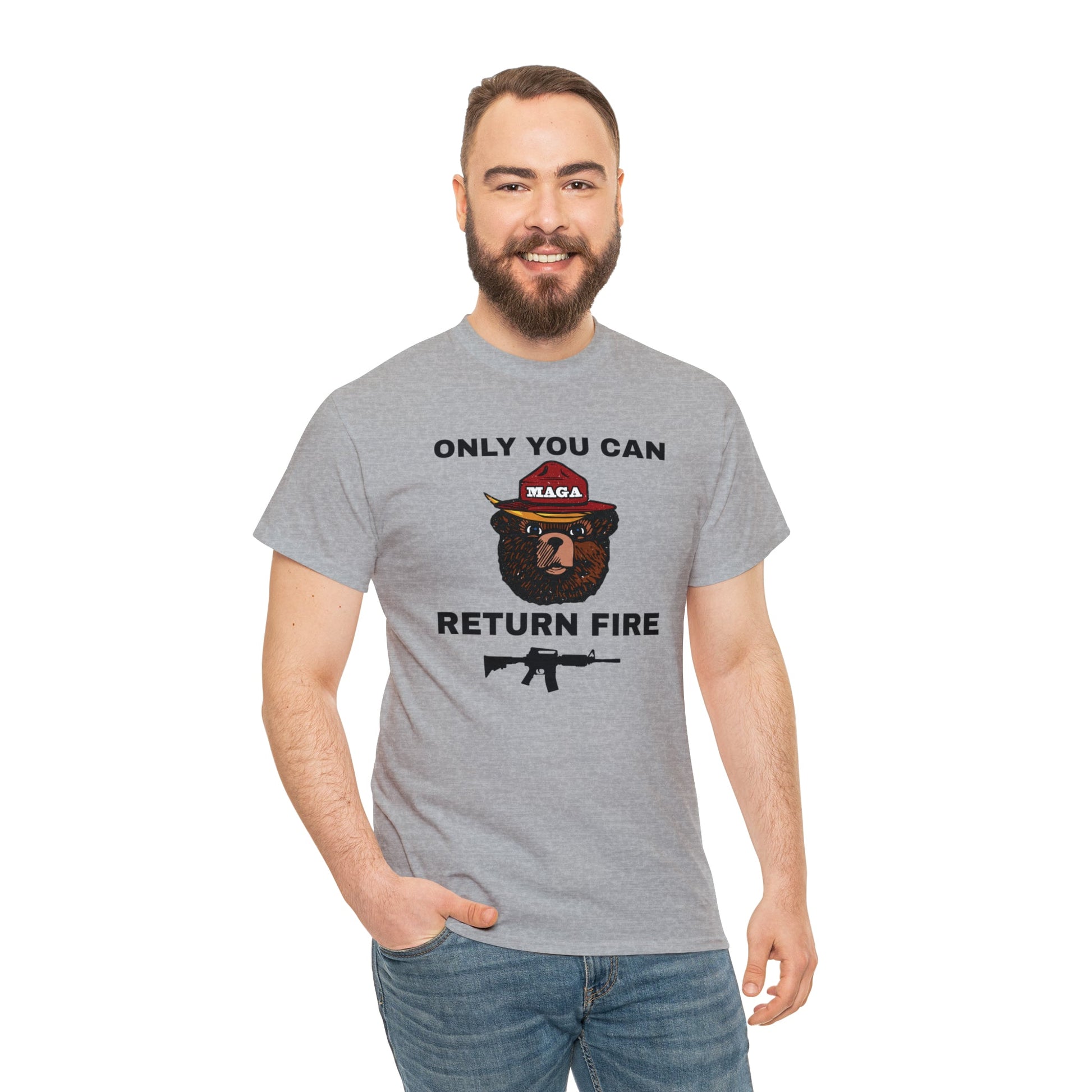 Only You Can Return Fire Unisex T-Shirt - PatriotDepot.com