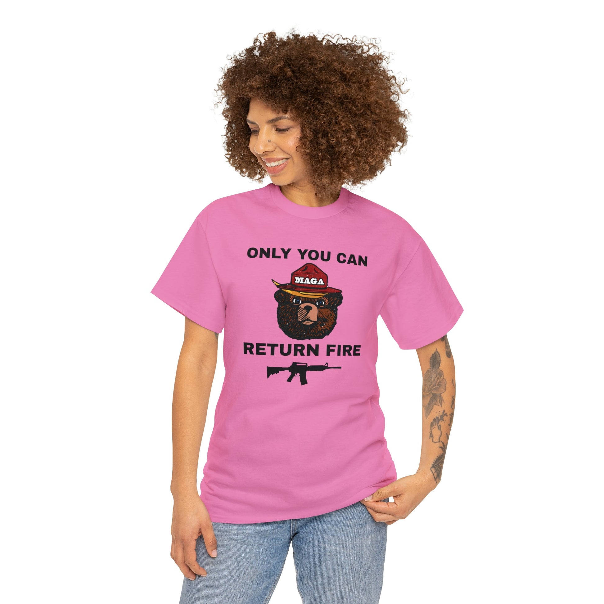 Only You Can Return Fire Unisex T-Shirt - PatriotDepot.com