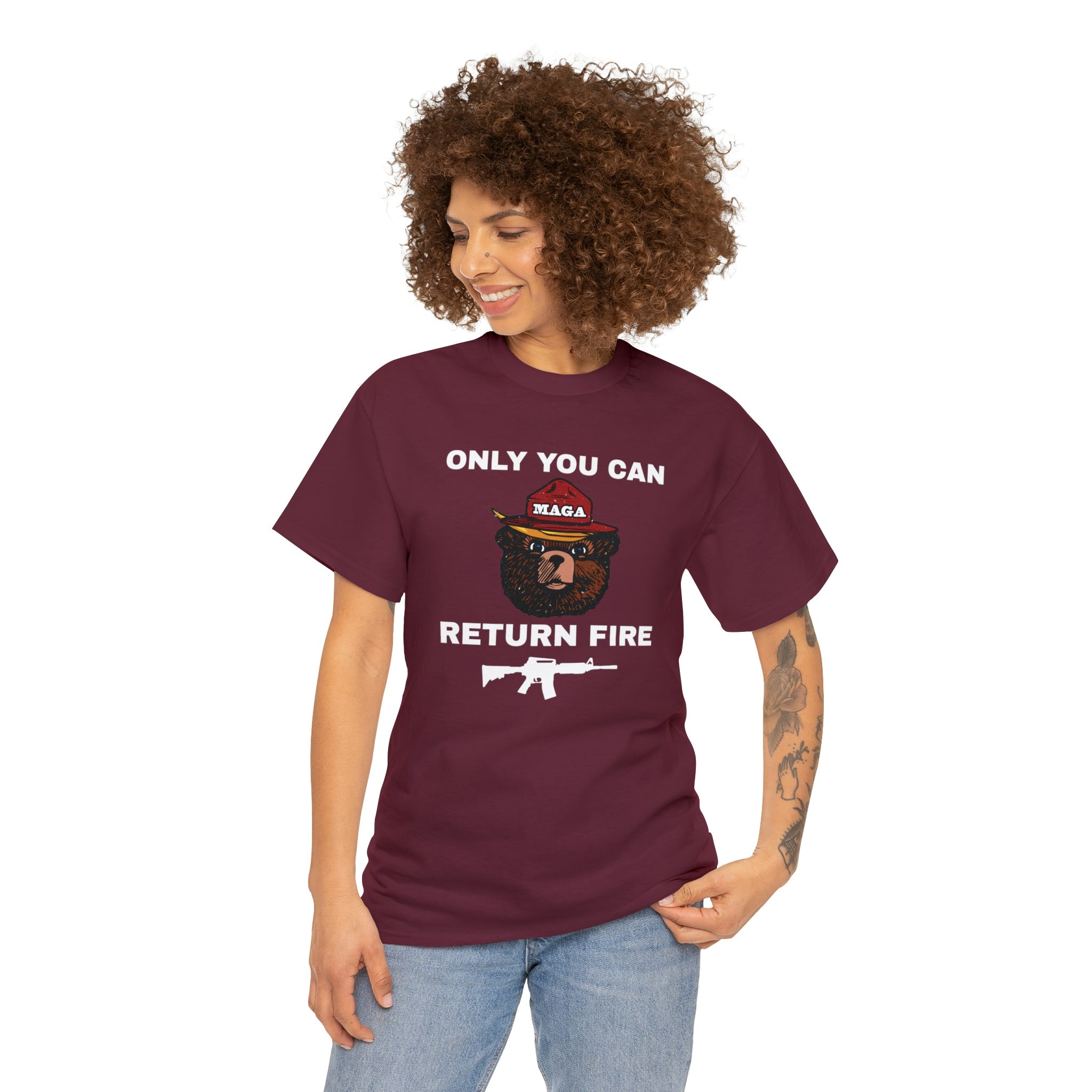 Only You Can Return Fire Unisex T-Shirt - PatriotDepot.com