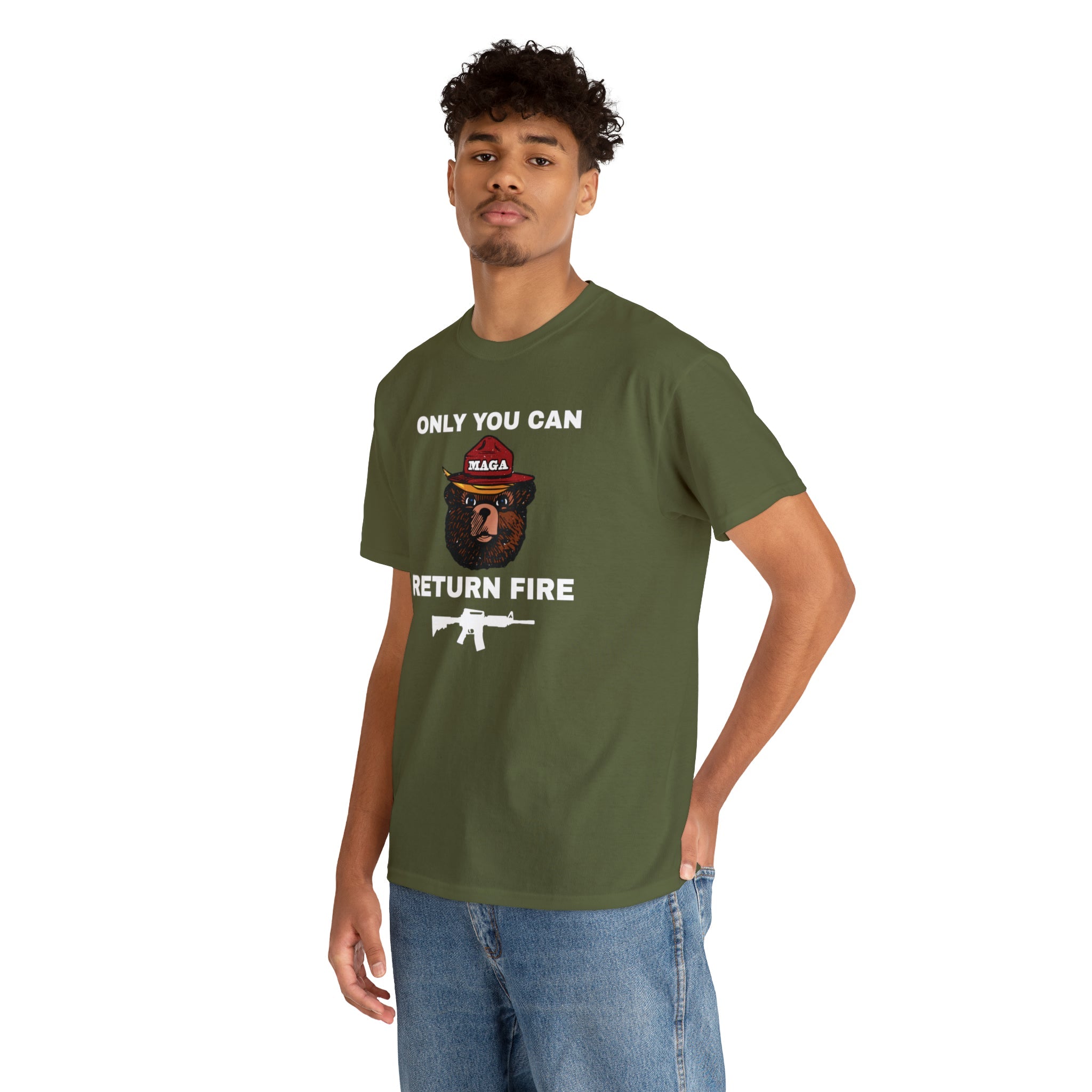 Only You Can Return Fire Unisex T-Shirt - PatriotDepot.com