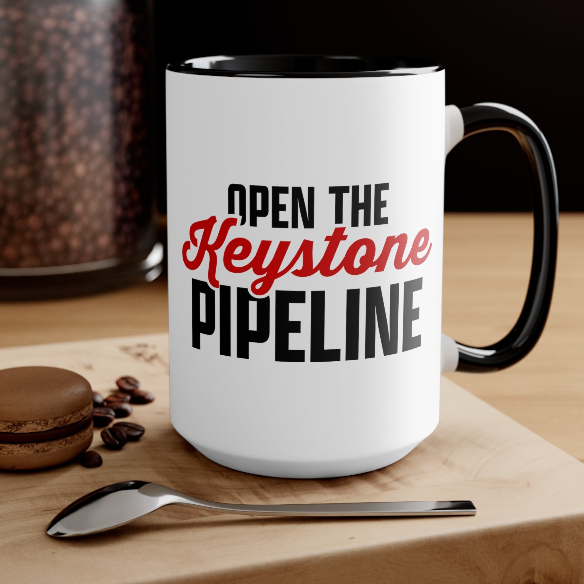 Open The Keystone Pipeline Mug - PatriotDepot.com