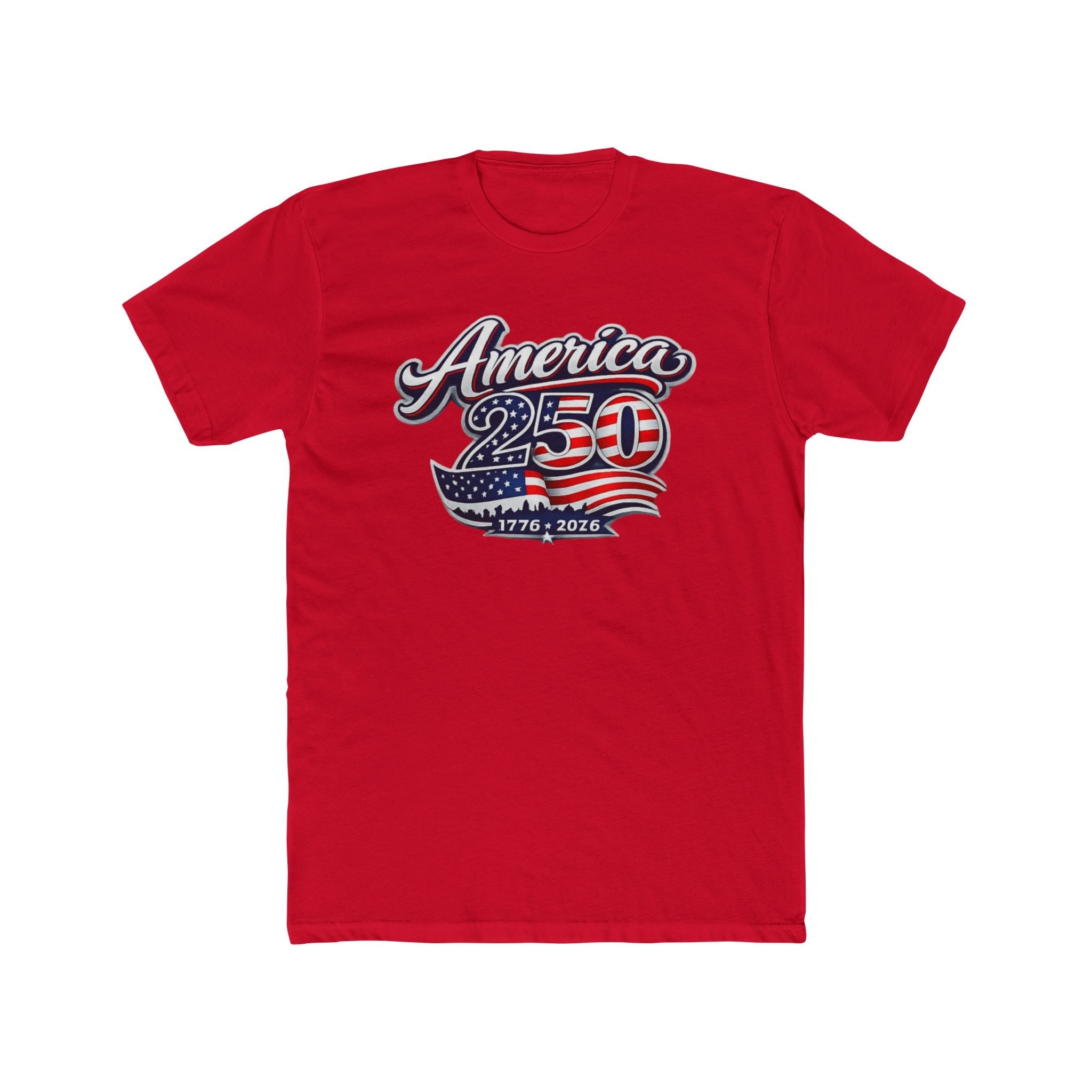 Patriotic America 250th Anniversary T-Shirt (1776–2026) - PatriotDepot.com