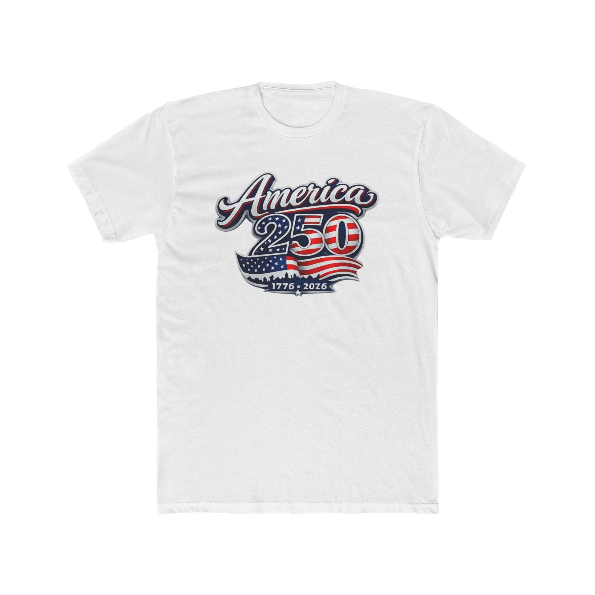 Patriotic America 250th Anniversary T-Shirt (1776–2026) - PatriotDepot.com