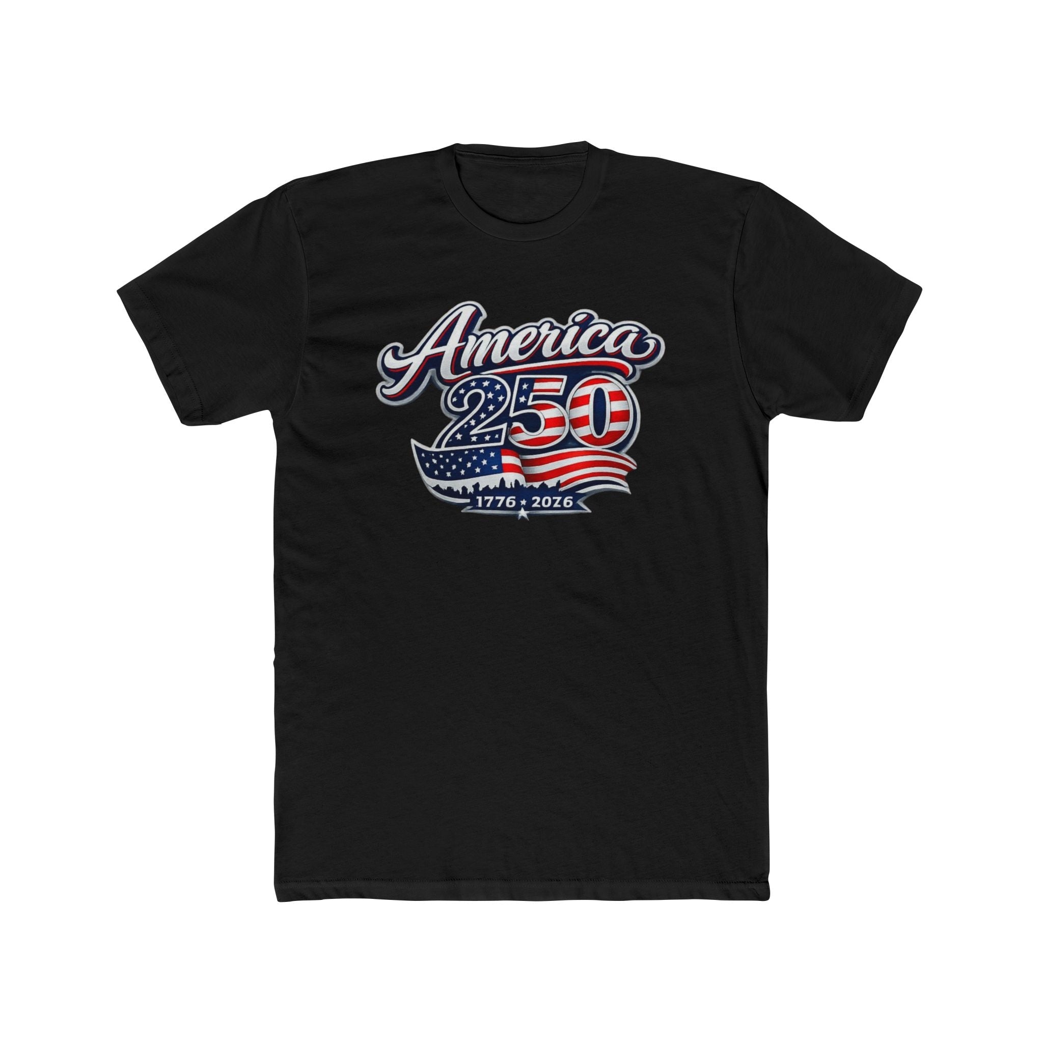 Patriotic America 250th Anniversary T-Shirt (1776–2026) - PatriotDepot.com