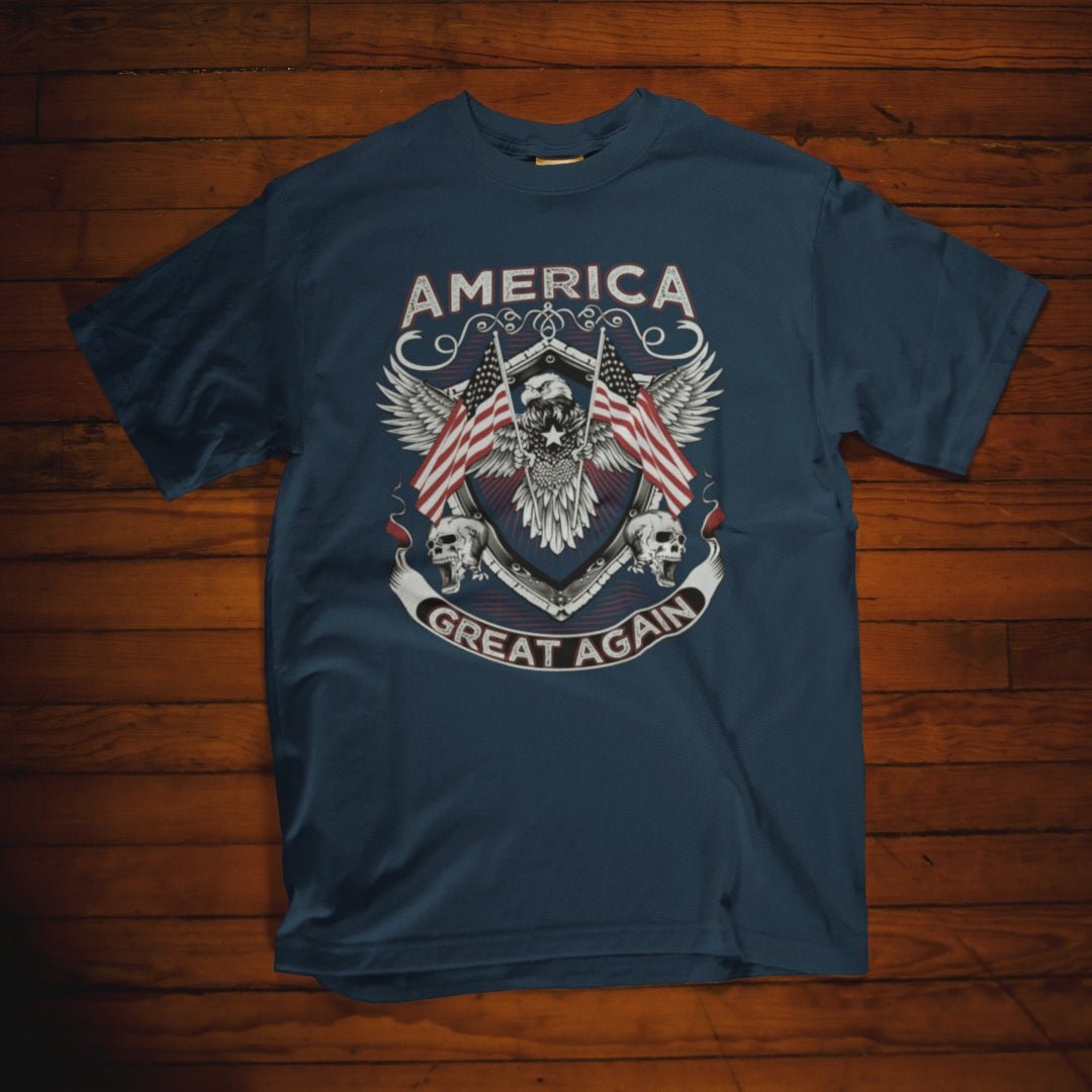 Patriotic America Great Again Unisex T-Shirt - PatriotDepot.com