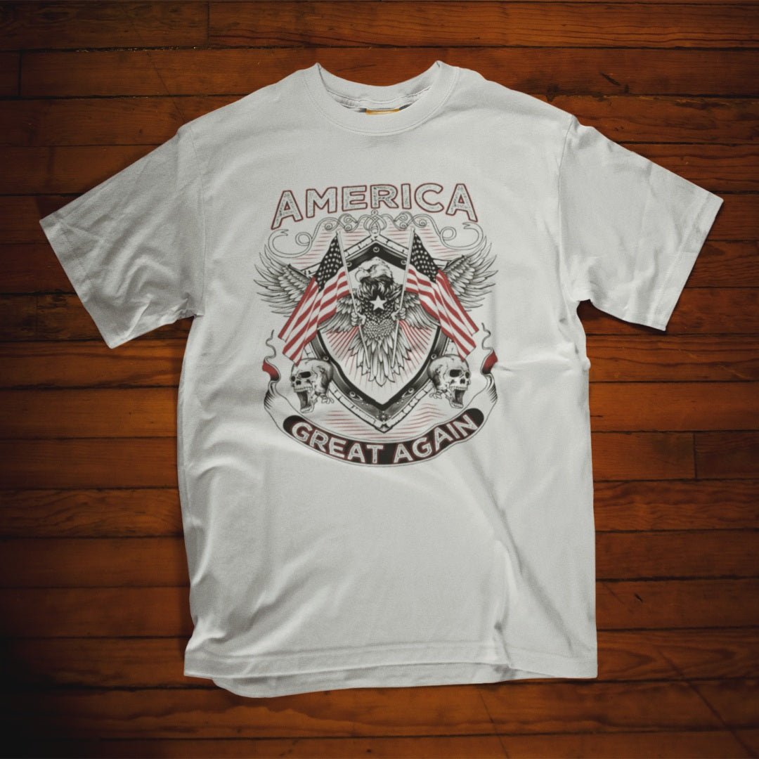 Patriotic America Great Again Unisex T-Shirt - PatriotDepot.com