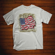 Patriotic American Pride Protect Our Flag Unisex T-Shirt - PatriotDepot.com