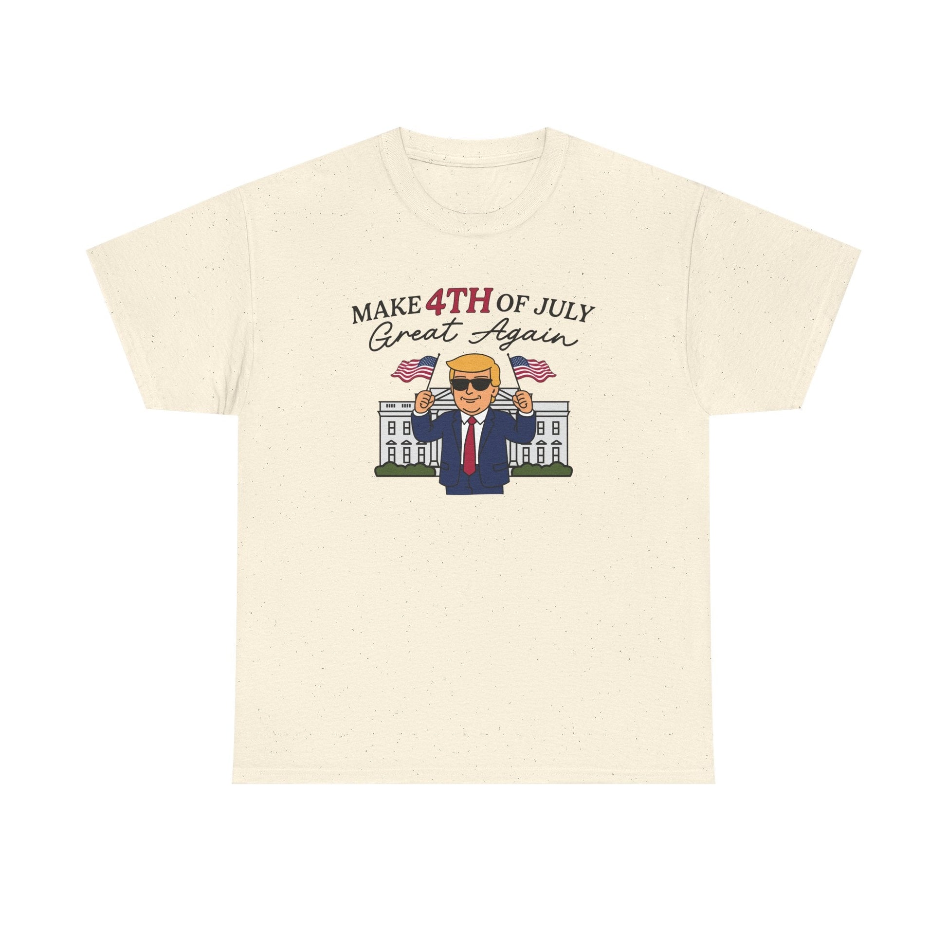 Patriotic Make 4th of July Great Again T-Shirt - PatriotDepot.com