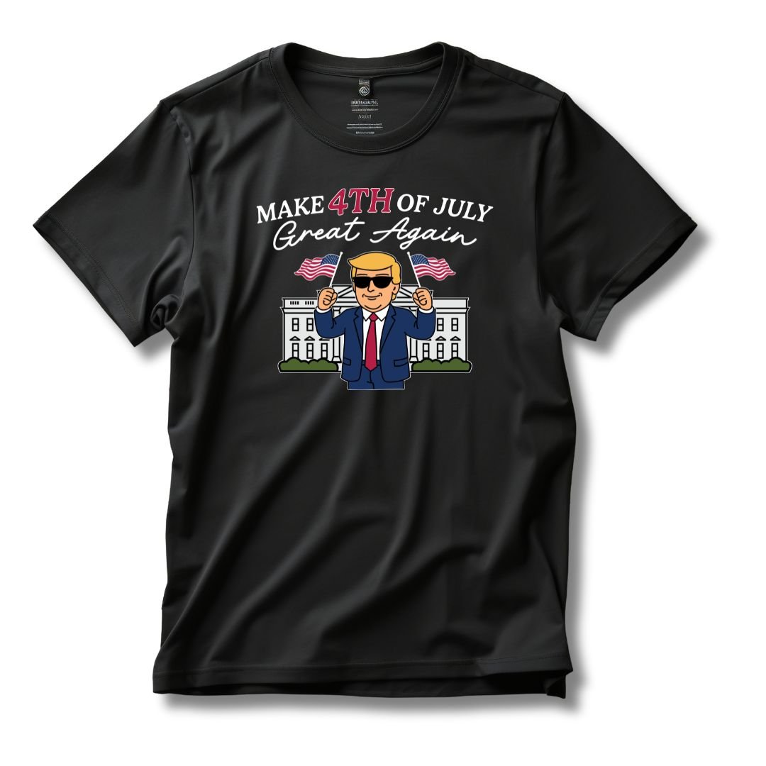 Patriotic Make 4th of July Great Again T-Shirt - PatriotDepot.com