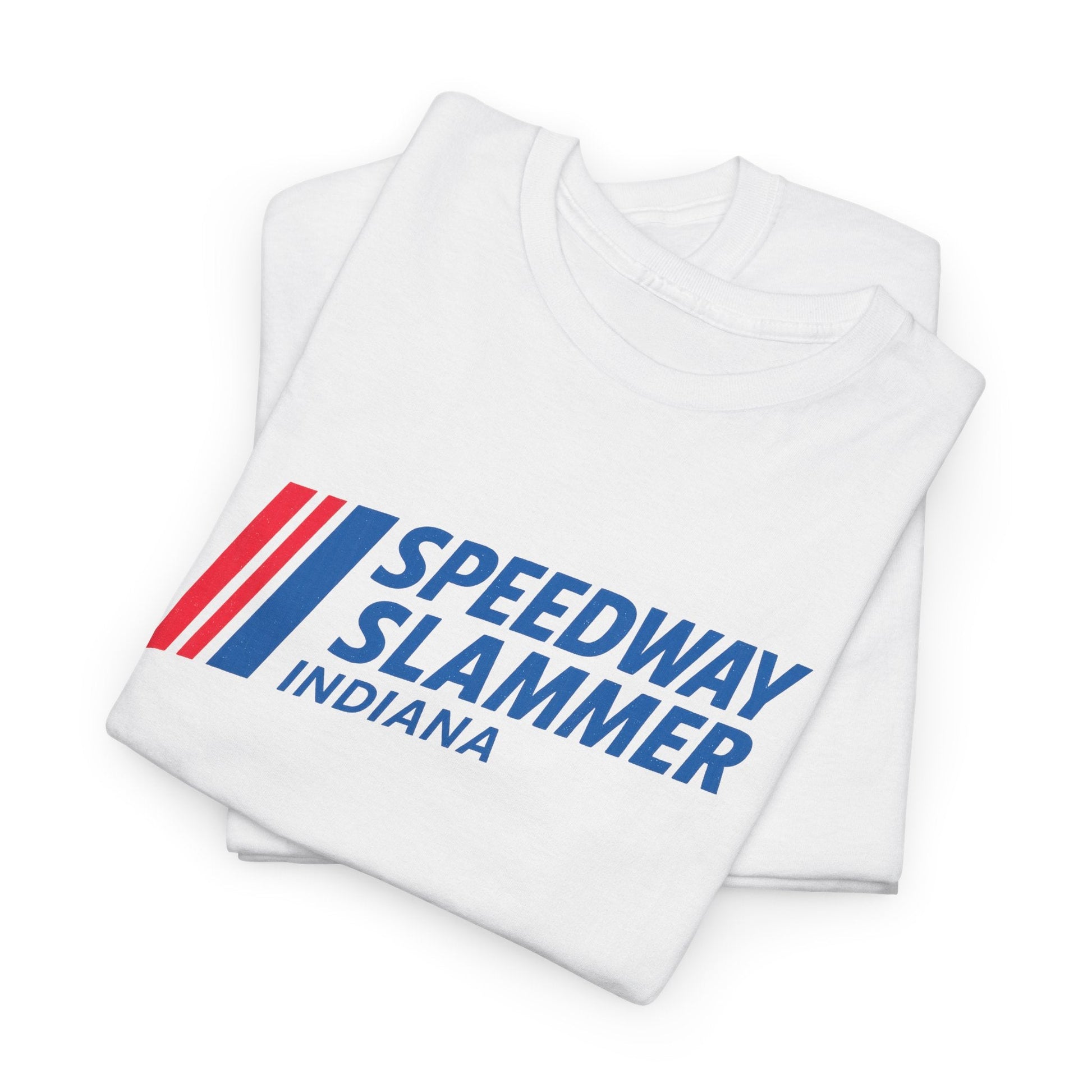 Patriotic Speedway Slammer Indiana T-Shirt - PatriotDepot.com