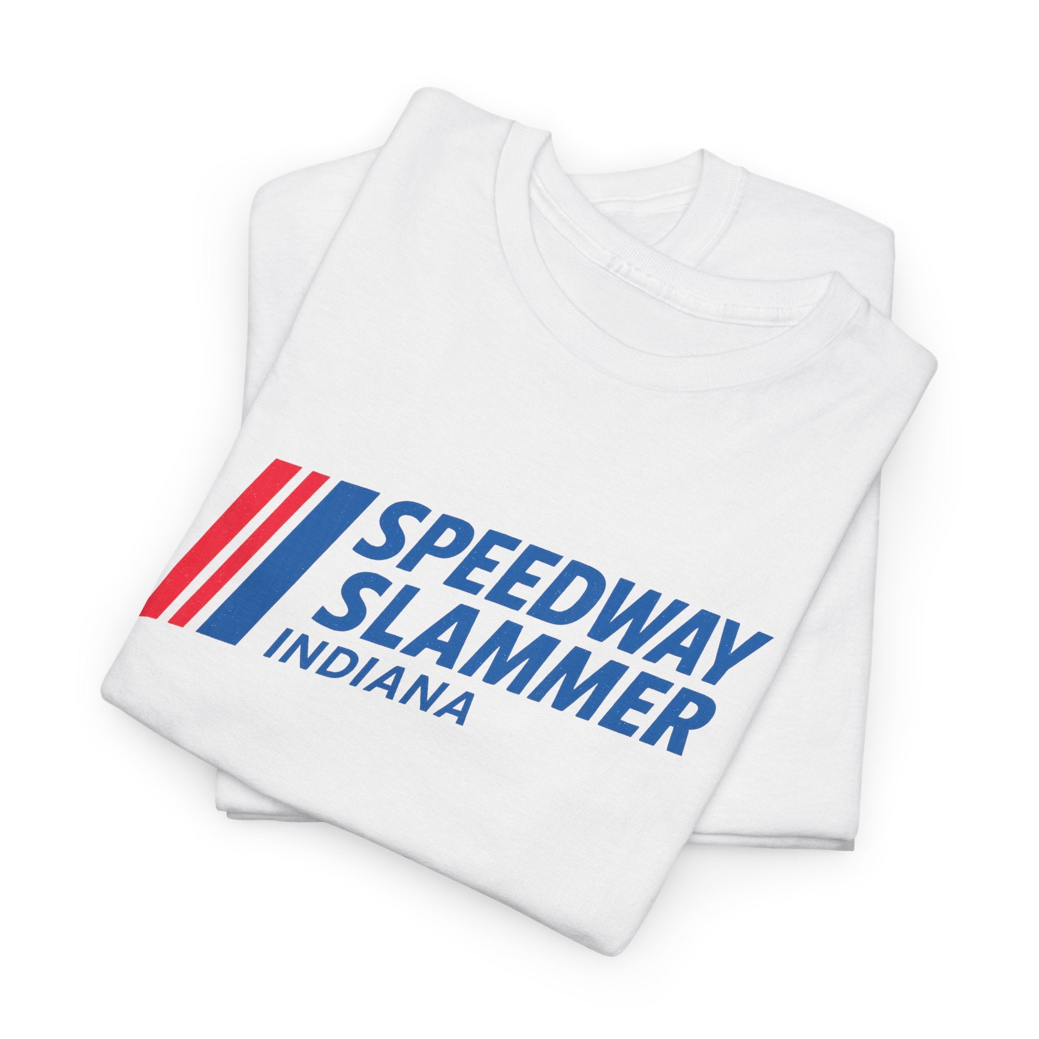 Patriotic Speedway Slammer Indiana T-Shirt - PatriotDepot.com